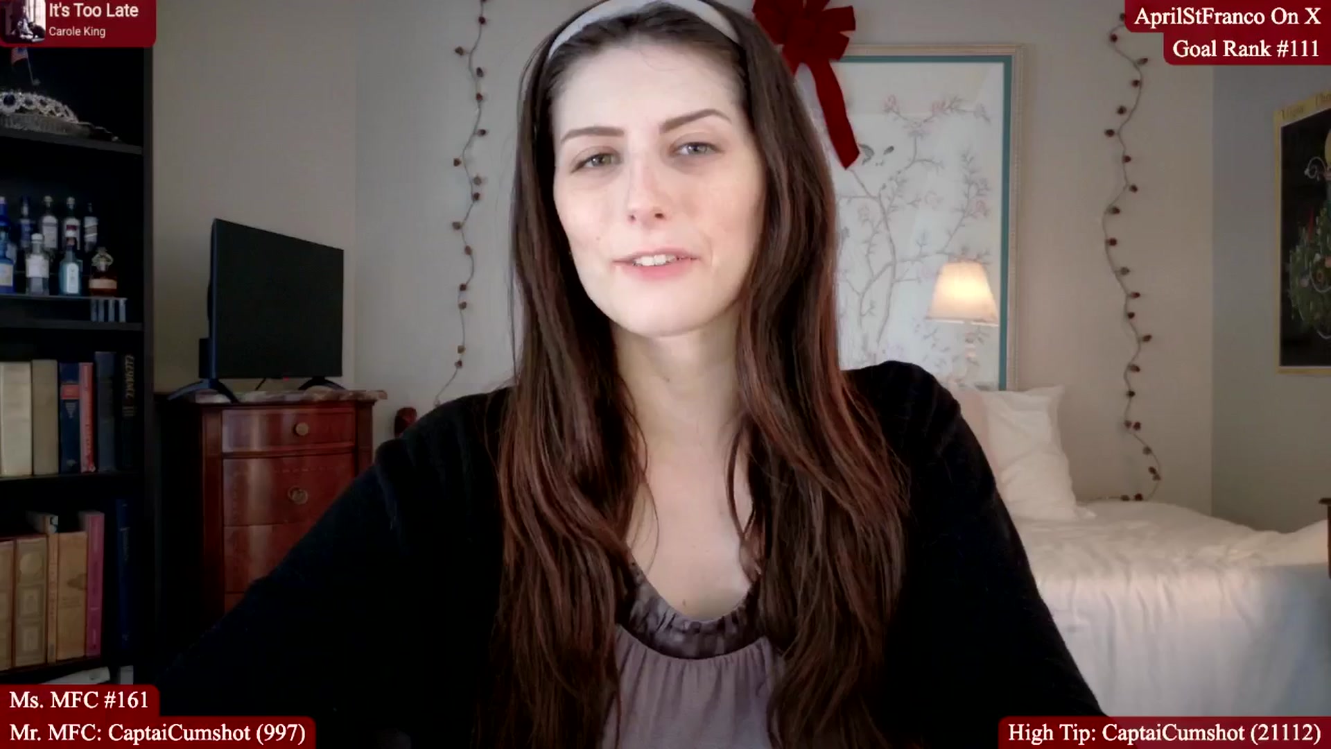 Gallery image thumbnail from AprilStFranco's myfreecams stream on, 01/20/2026, 18:45 image 2 of 20