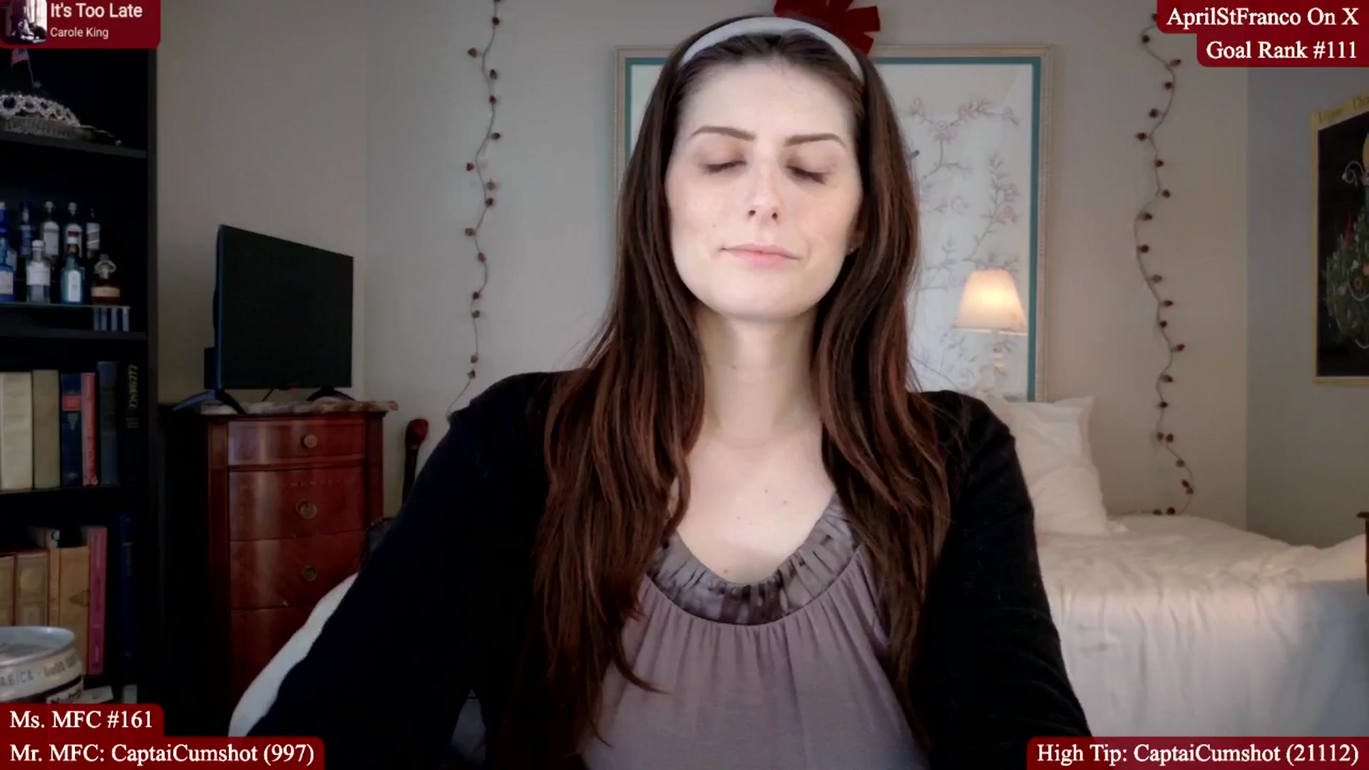 Gallery image thumbnail from AprilStFranco's myfreecams stream on, 01/20/2026, 18:45 image 1 of 20