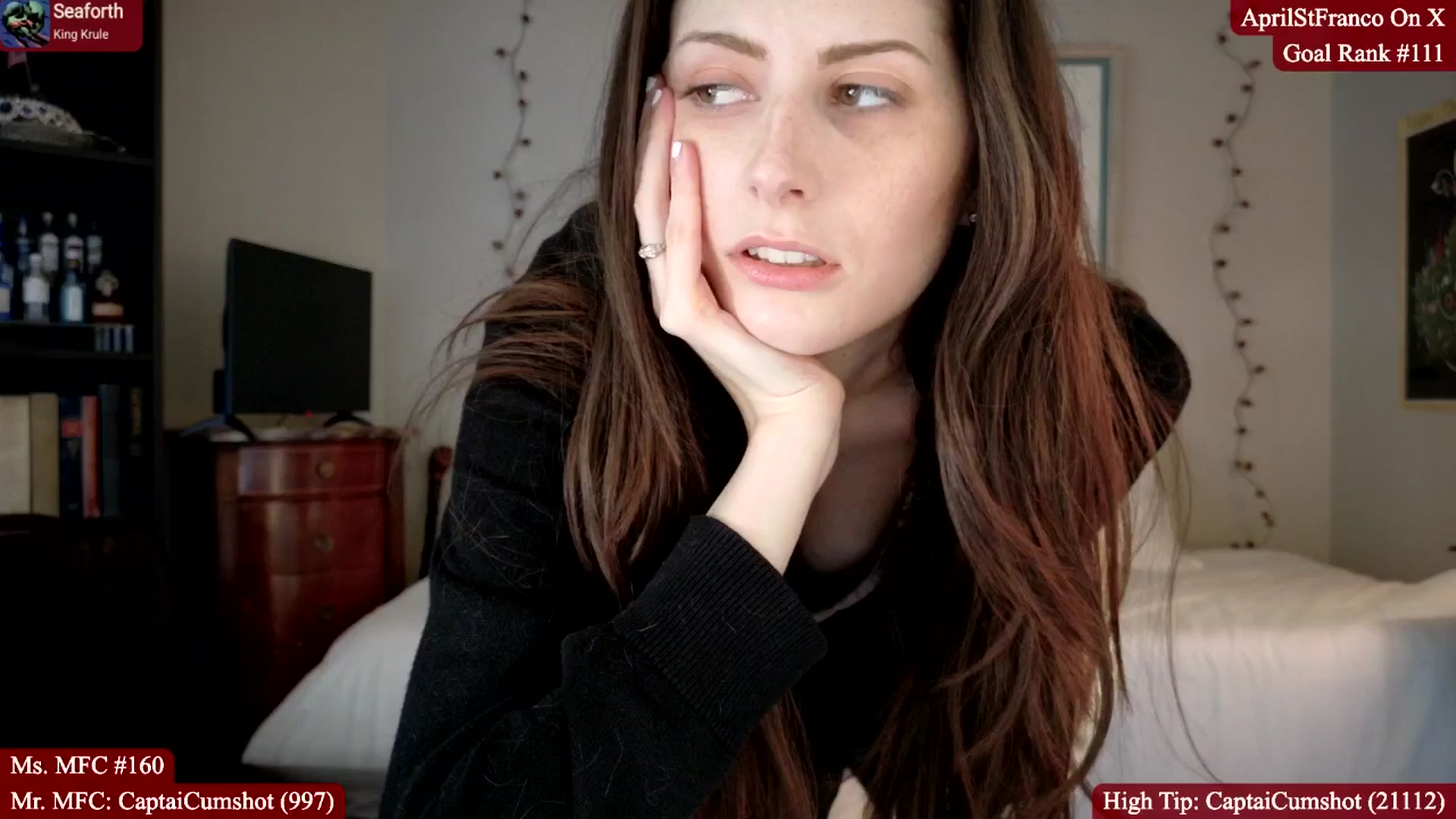 Gallery image thumbnail from AprilStFranco's myfreecams stream on, 01/20/2026, 20:56 image 6 of 20