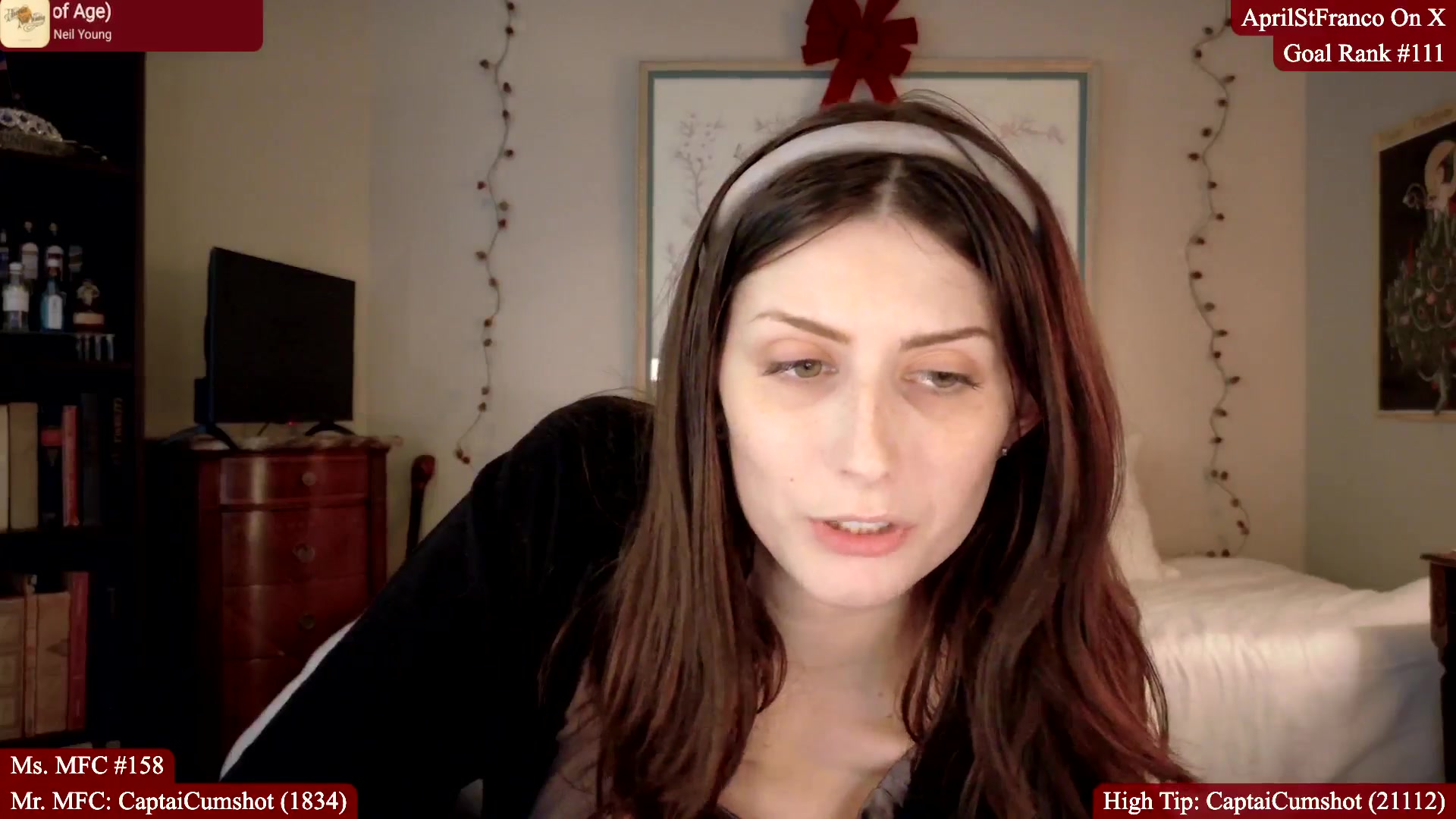 Gallery image thumbnail from AprilStFranco's myfreecams stream on, 01/20/2026, 21:45 image 9 of 20