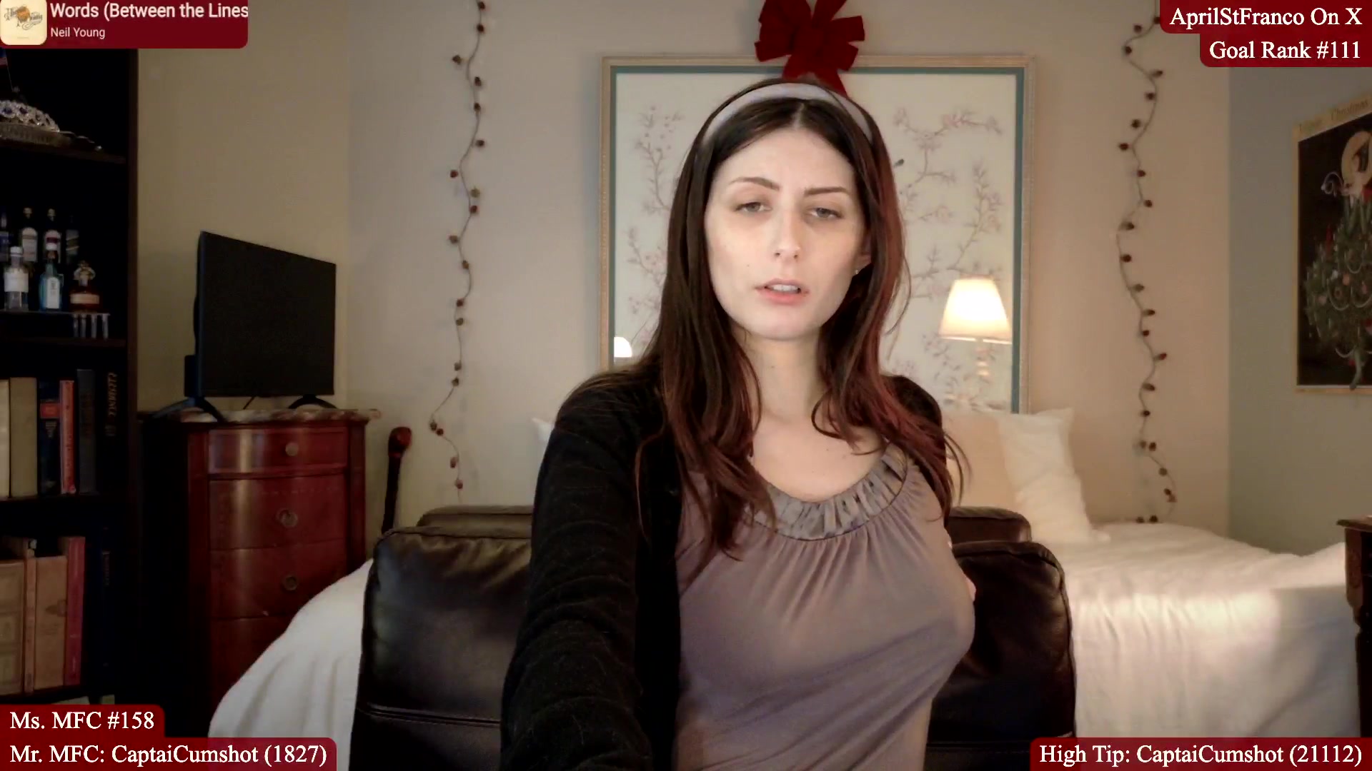 Gallery image thumbnail from AprilStFranco's myfreecams stream on, 01/20/2026, 21:45 image 6 of 20