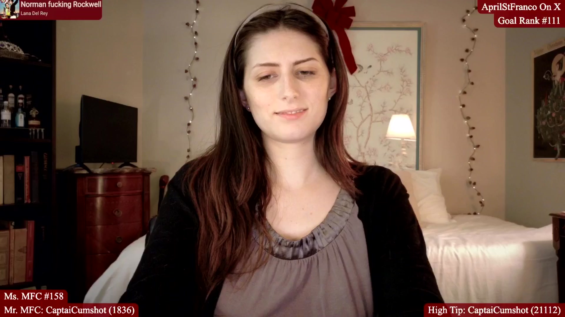 Gallery image thumbnail from AprilStFranco's myfreecams stream on, 01/20/2026, 22:53 image 1 of 20