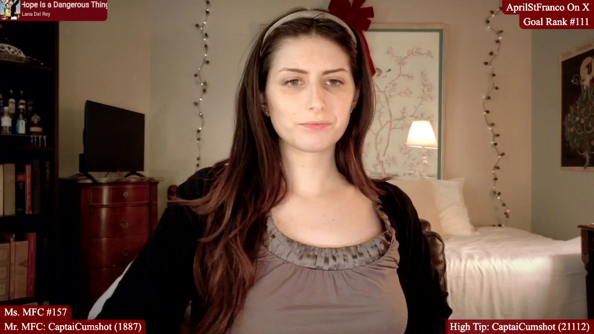 Gallery image thumbnail from AprilStFranco's myfreecams stream on, 01/20/2026, 22:53 image 7 of 20