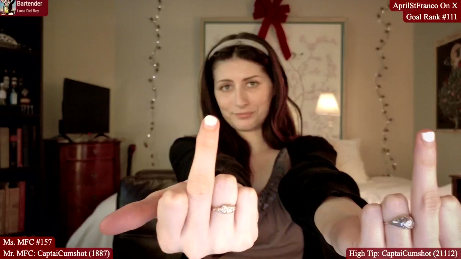 Gallery image thumbnail from AprilStFranco's myfreecams stream on, 01/20/2026, 22:53 image 9 of 20