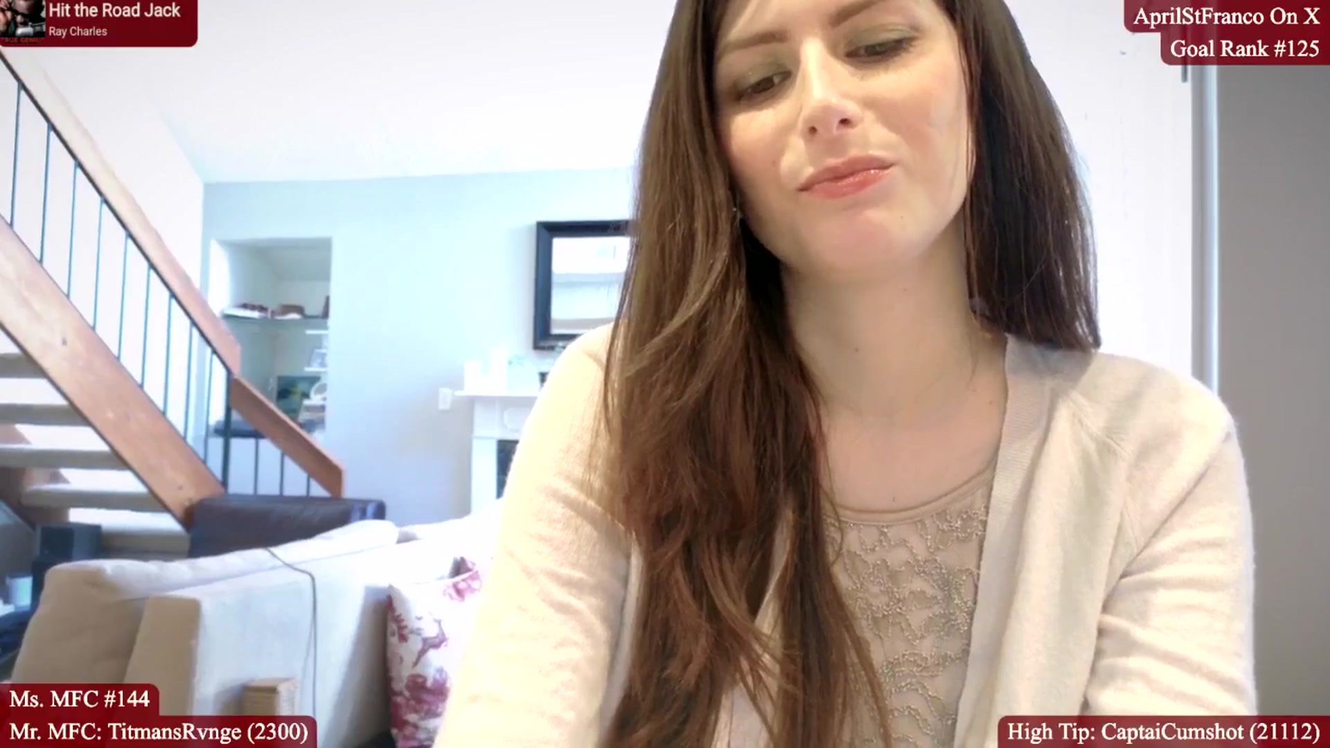 Gallery image thumbnail from AprilStFranco's myfreecams stream on, 01/22/2026, 16:54 image 20 of 20
