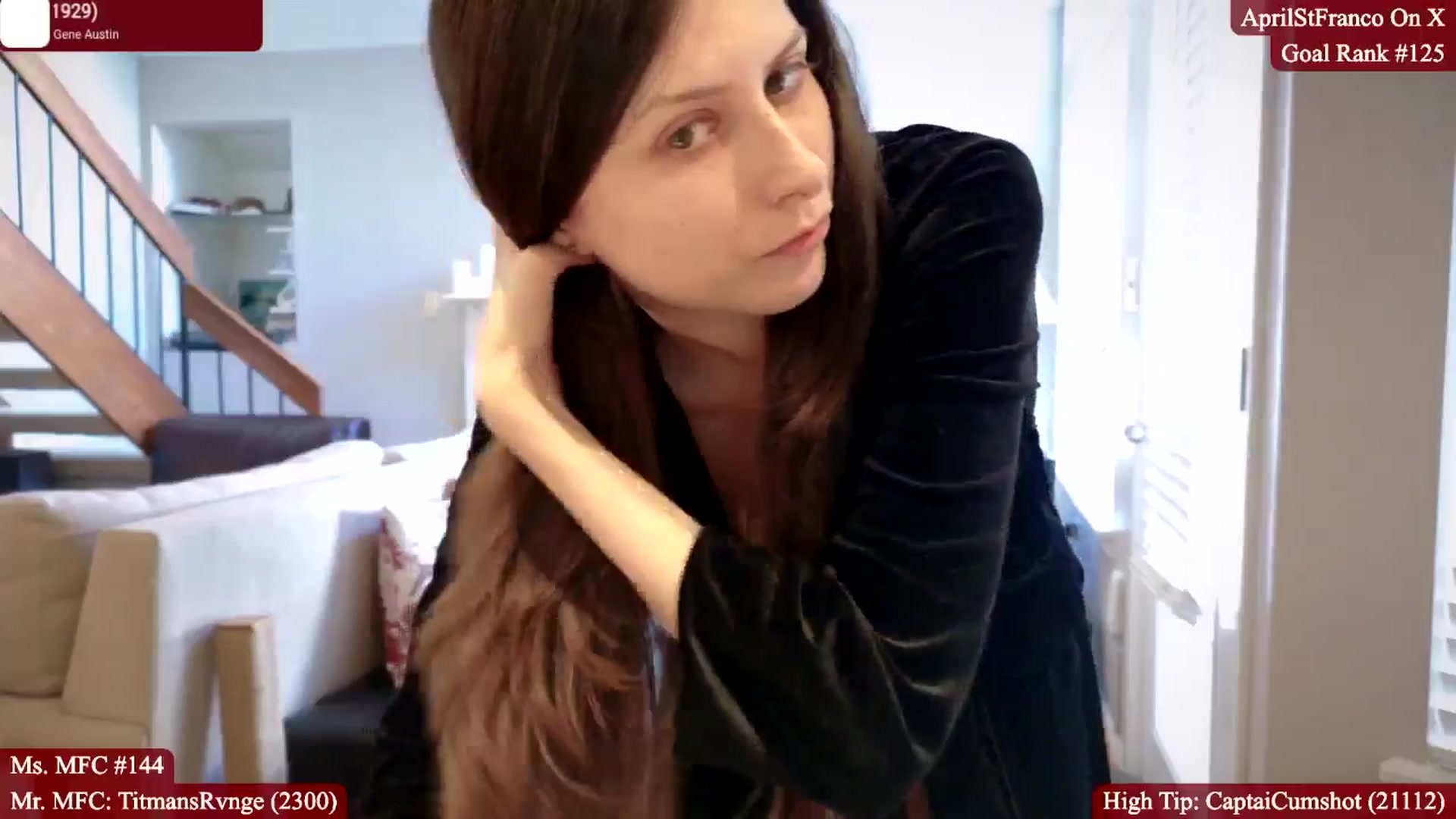 Gallery image thumbnail from AprilStFranco's myfreecams stream on, 01/22/2026, 16:54 image 10 of 20