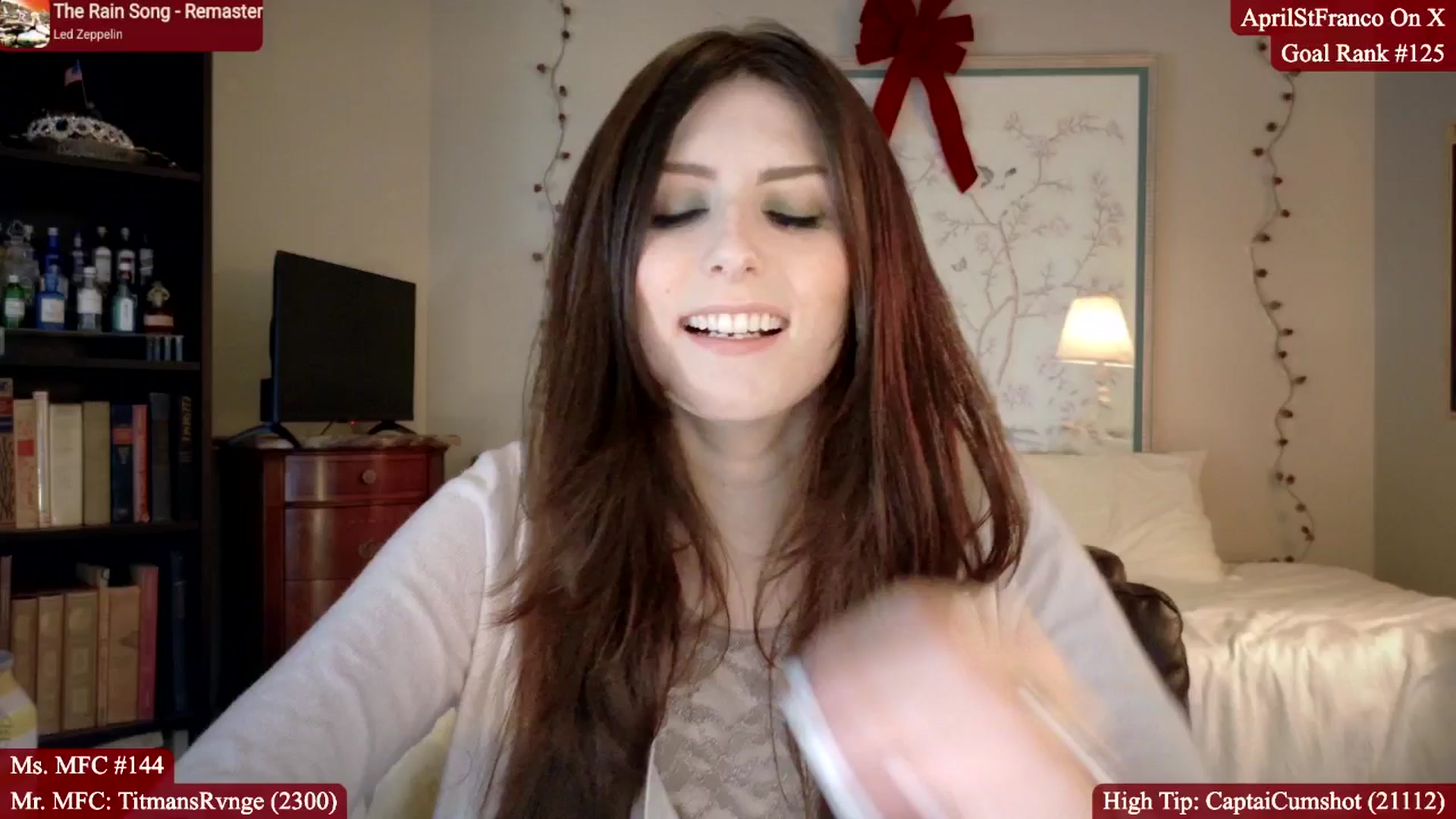 Gallery image thumbnail from AprilStFranco's myfreecams stream on, 01/22/2026, 19:55 image 7 of 20
