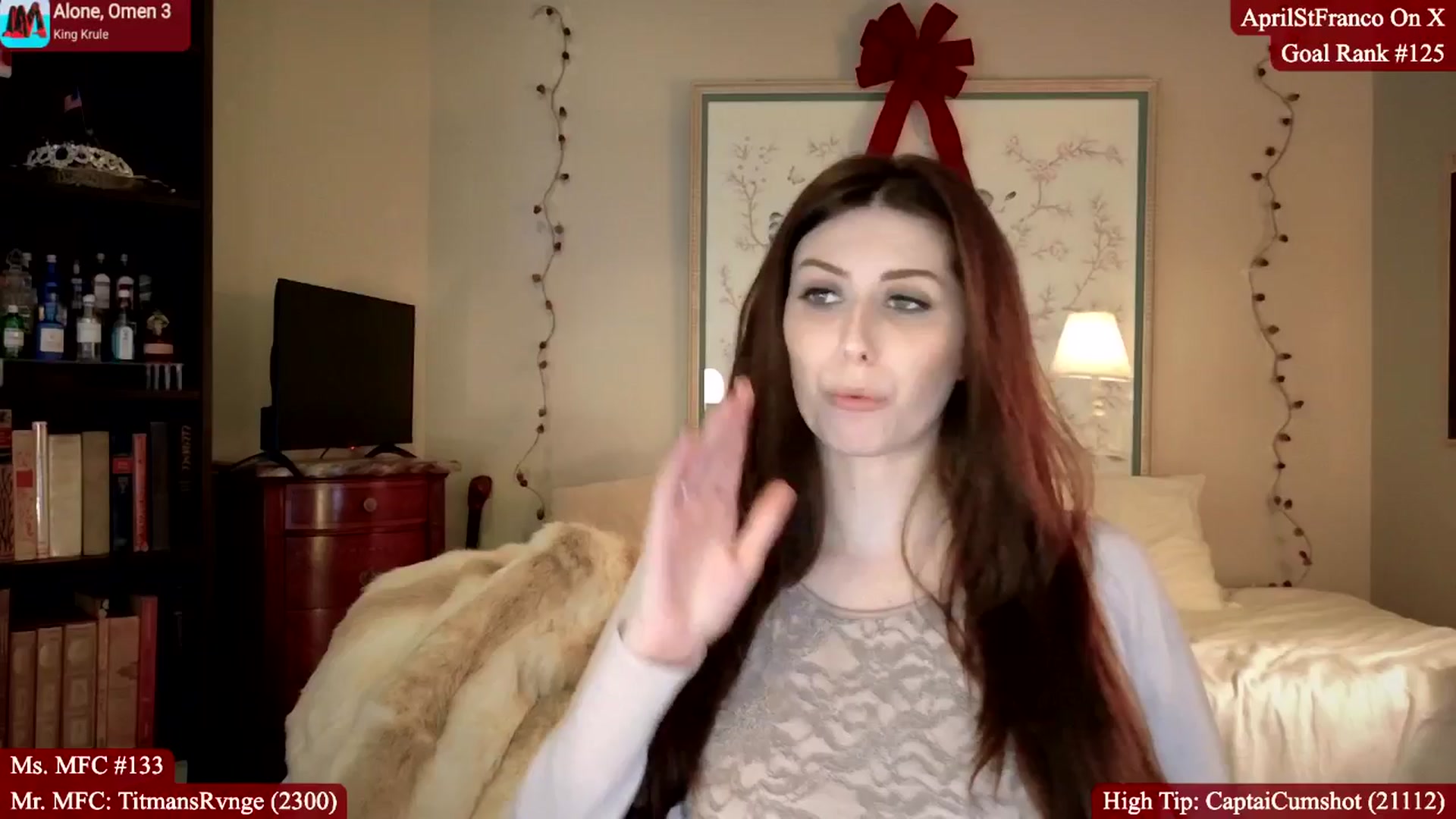 Gallery image thumbnail from AprilStFranco's myfreecams stream on, 01/22/2026, 21:07 image 9 of 20
