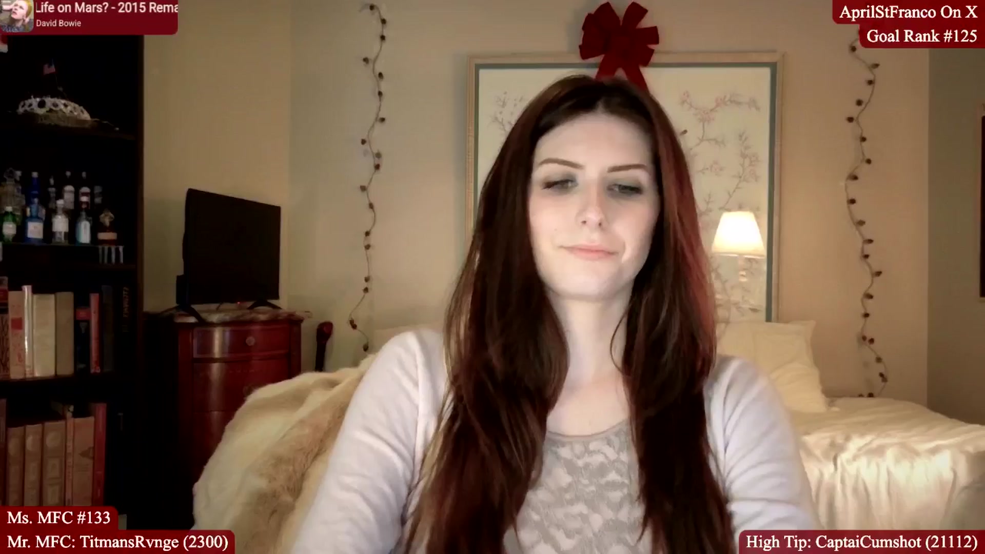 Gallery image thumbnail from AprilStFranco's myfreecams stream on, 01/22/2026, 21:07 image 11 of 20