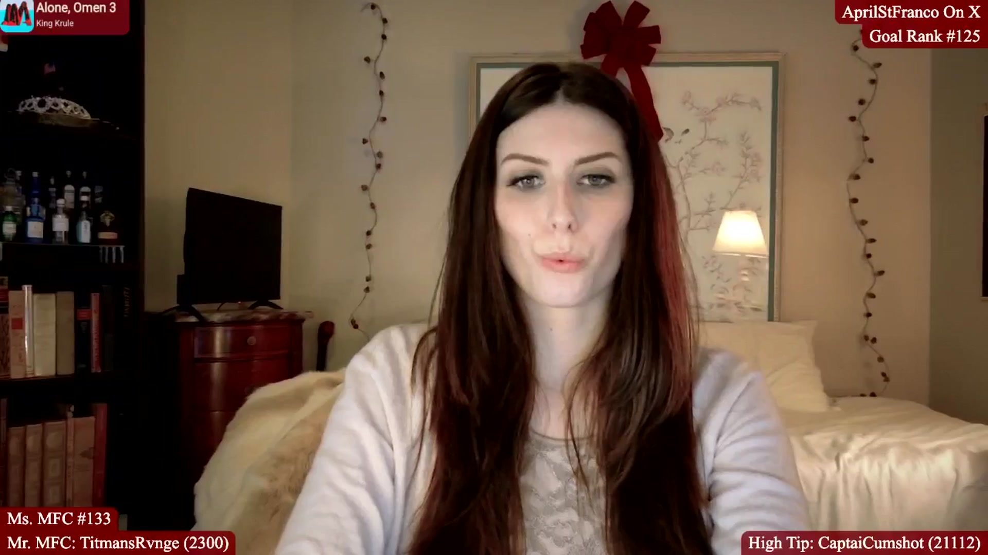 Gallery image thumbnail from AprilStFranco's myfreecams stream on, 01/22/2026, 21:07 image 7 of 20