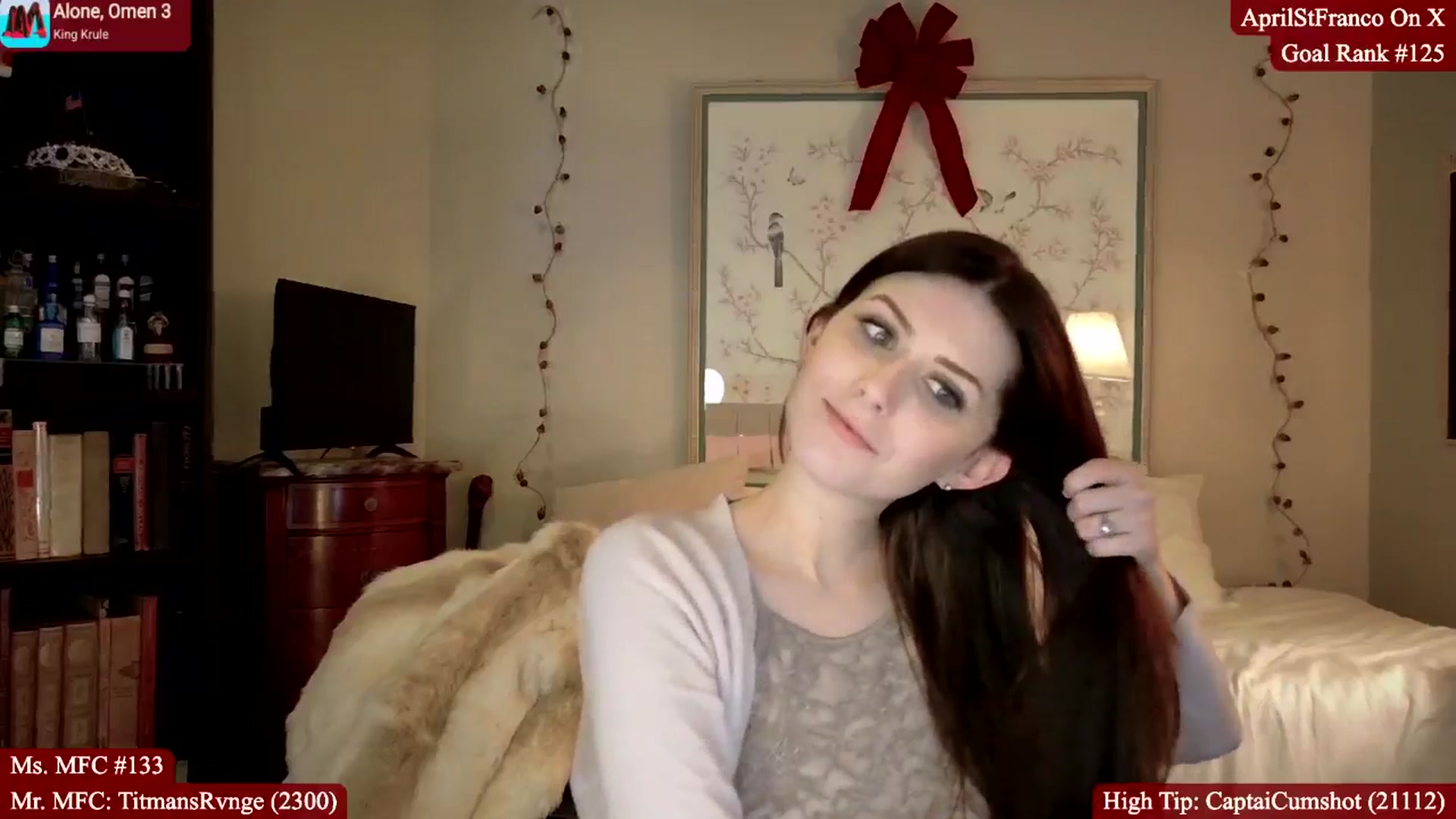 Gallery image thumbnail from AprilStFranco's myfreecams stream on, 01/22/2026, 21:07 image 8 of 20