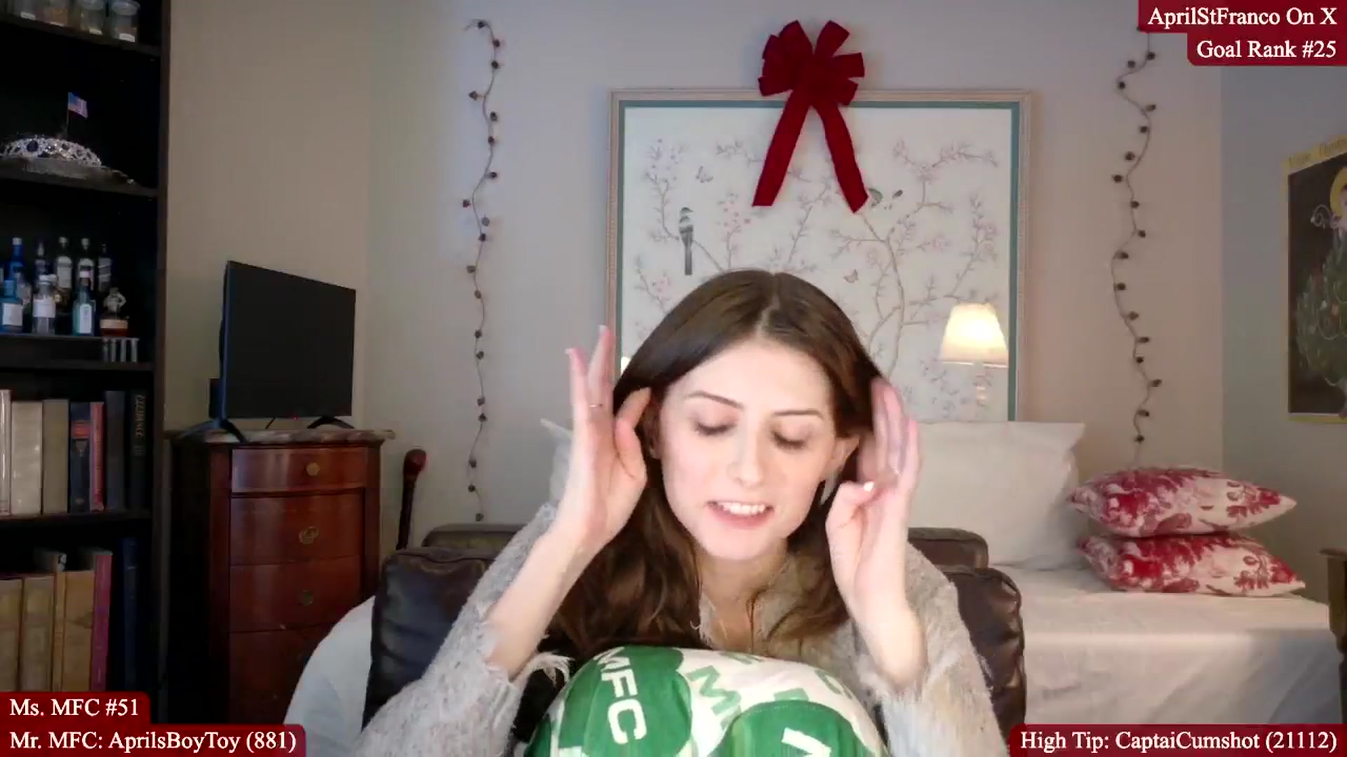 Gallery image thumbnail from AprilStFranco's myfreecams stream on, 02/02/2026, 21:51 image 16 of 20