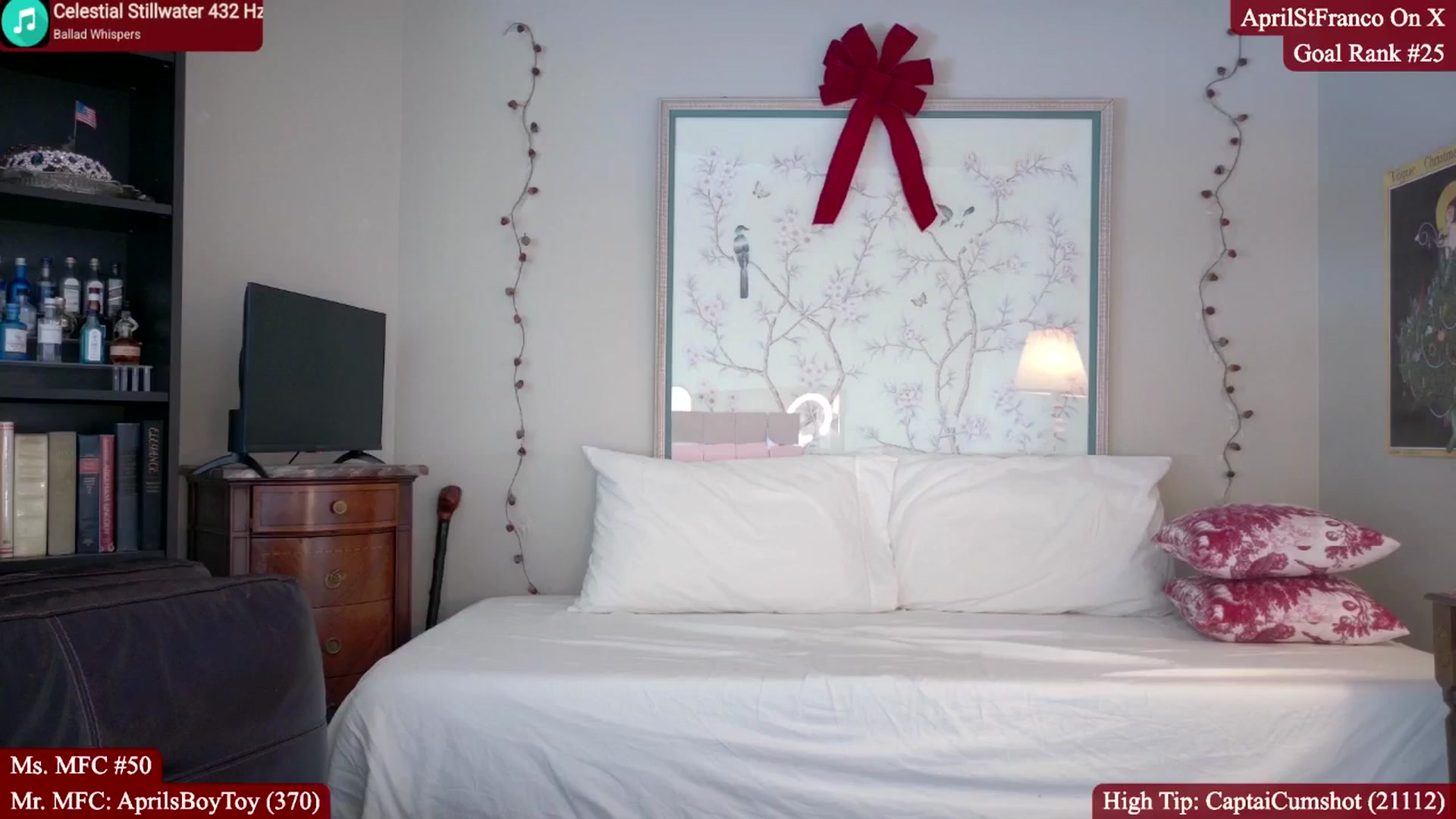Gallery image thumbnail from AprilStFranco's myfreecams stream on, 02/02/2026, 21:51 image 7 of 20