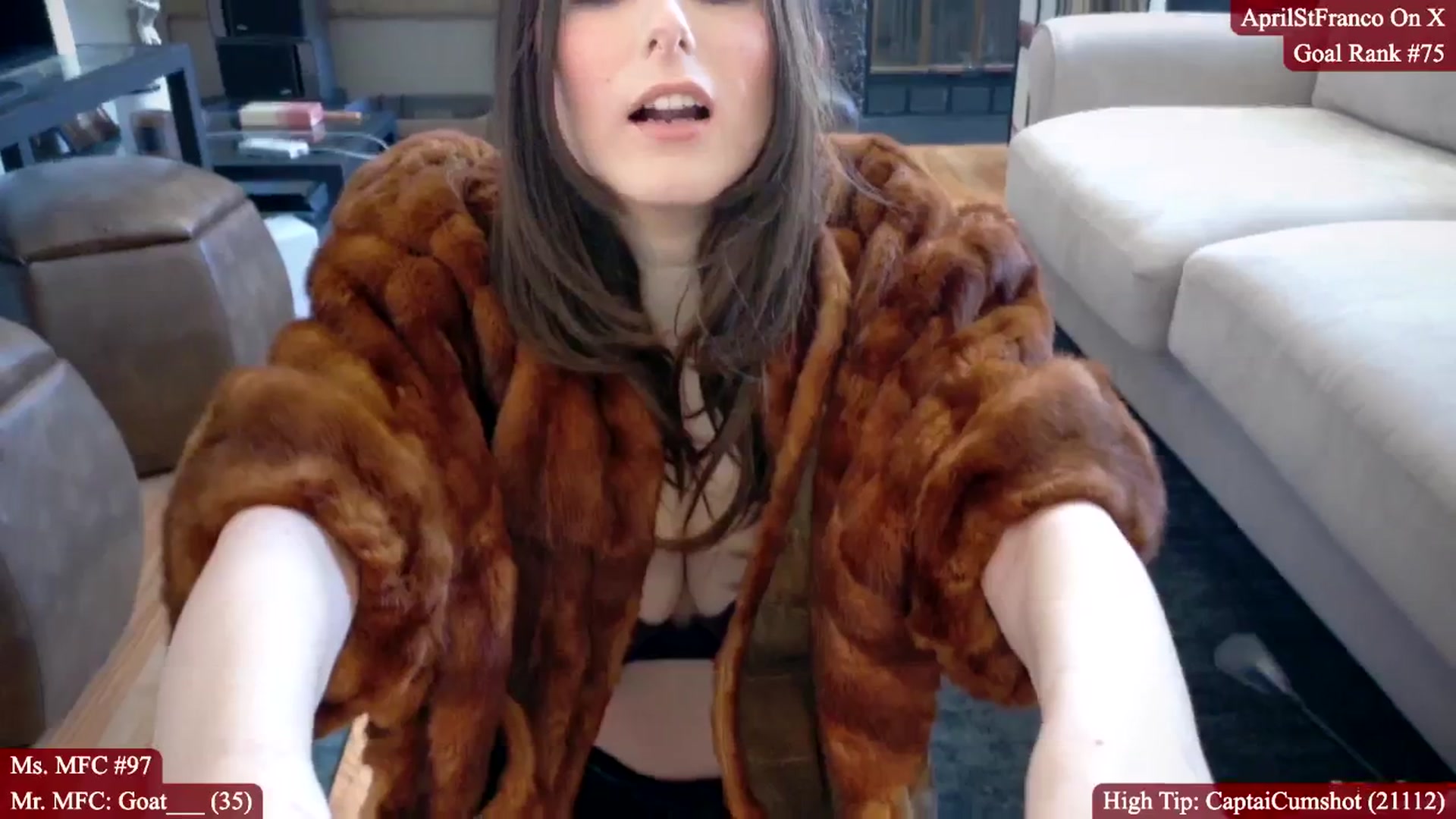 Gallery image thumbnail from AprilStFranco's myfreecams stream on, 02/09/2026, 20:38 image 3 of 20