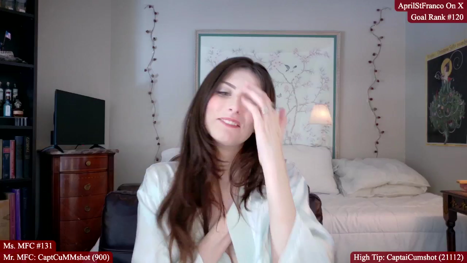 Gallery image thumbnail from AprilStFranco's myfreecams stream on, 02/13/2026, 20:43 image 1 of 20