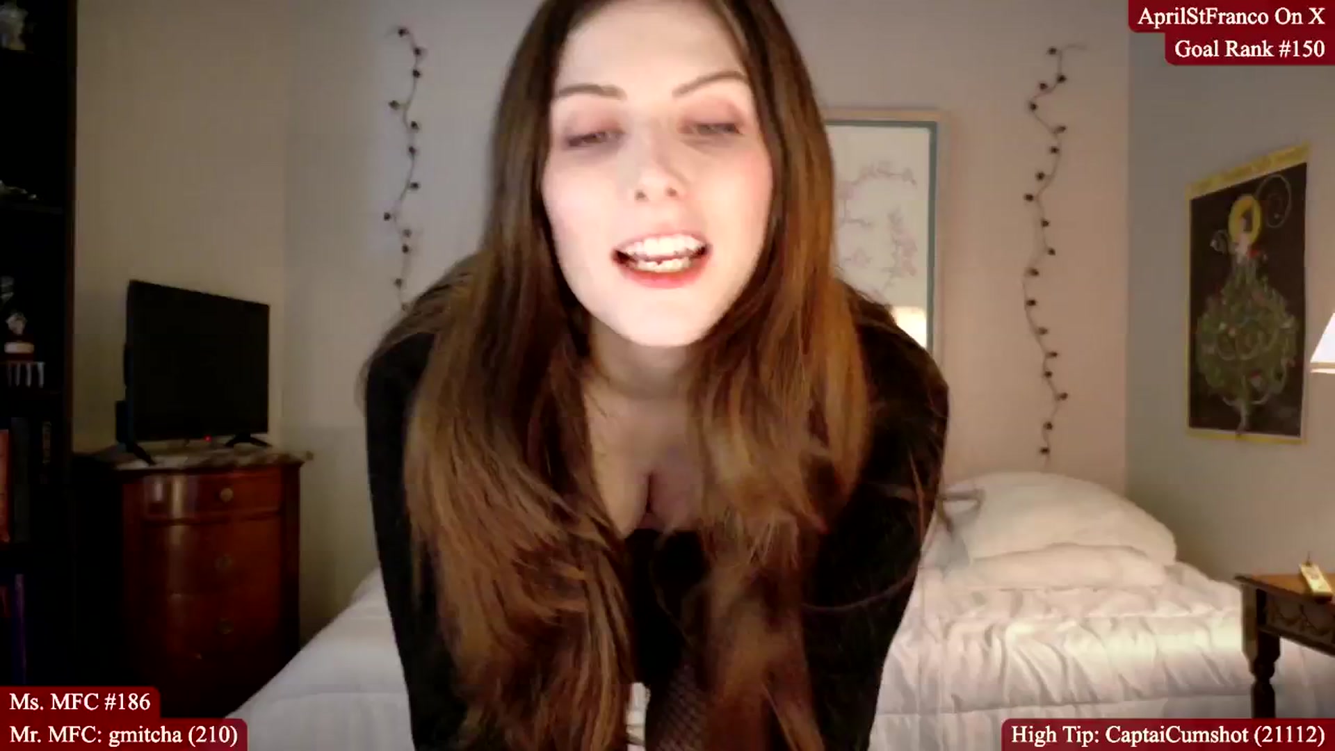 Gallery image thumbnail from AprilStFranco's myfreecams stream on, 02/18/2026, 20:05 image 10 of 20