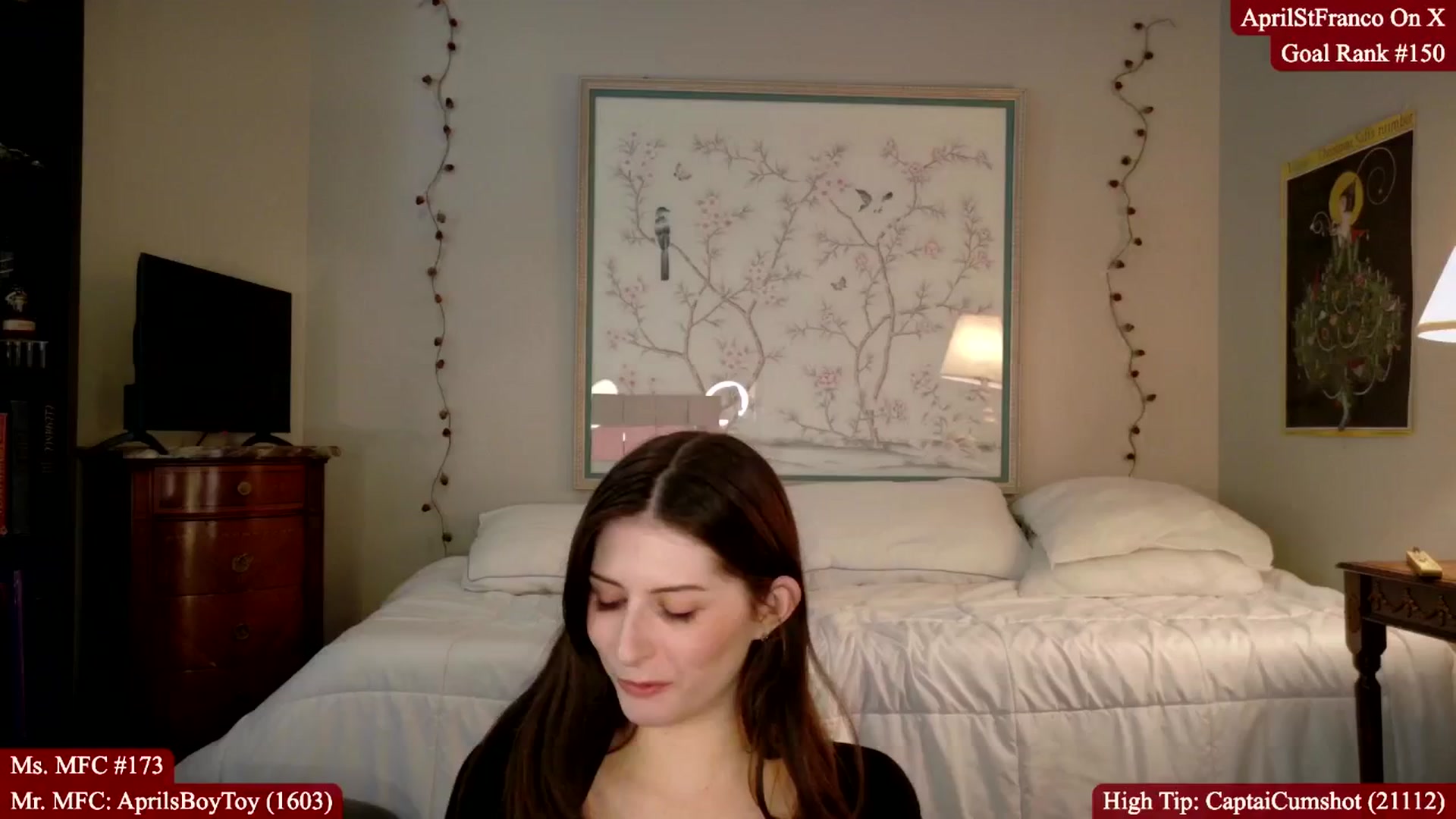 Gallery image thumbnail from AprilStFranco's myfreecams stream on, 02/18/2026, 20:05 image 20 of 20