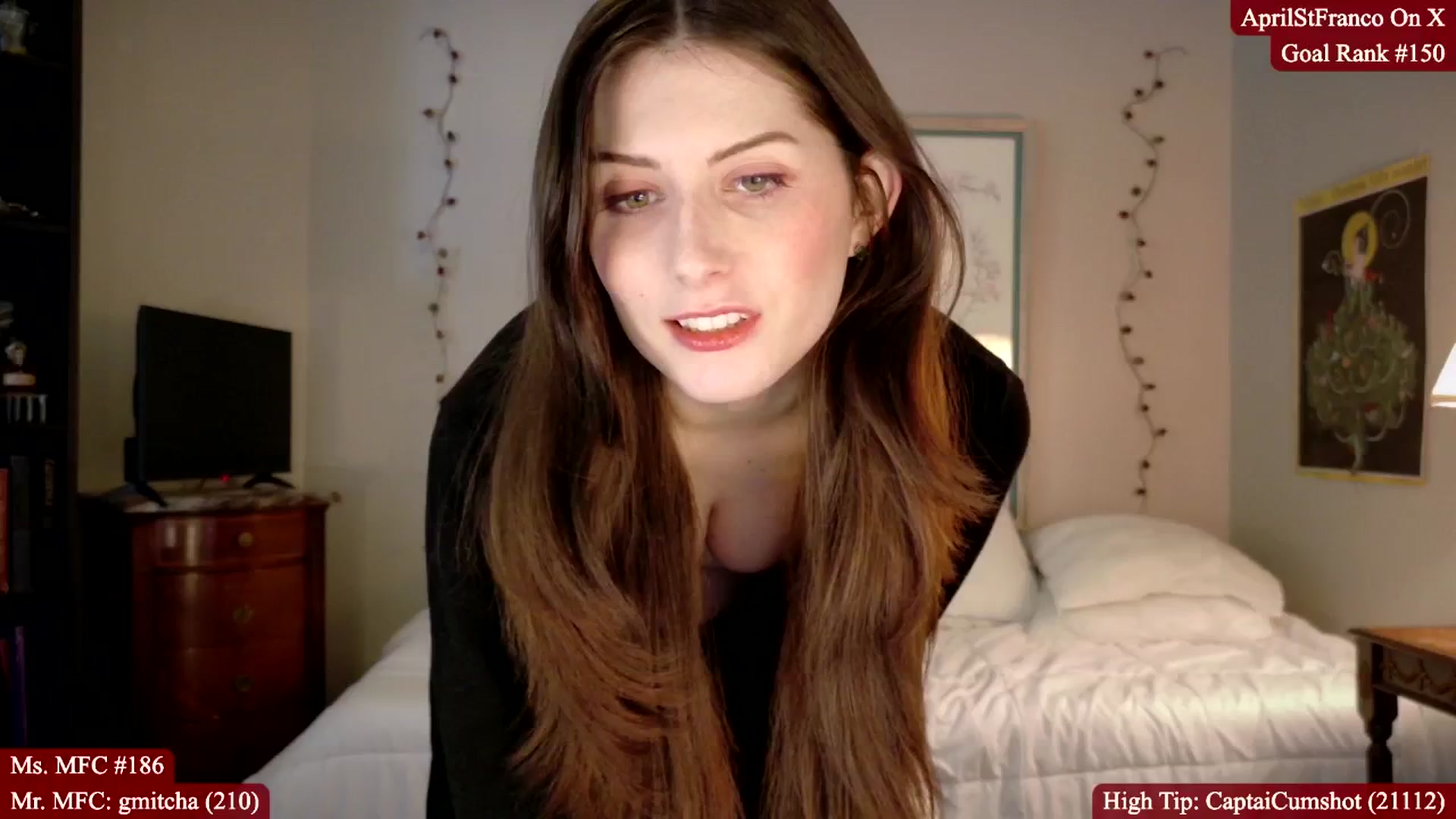 Gallery image thumbnail from AprilStFranco's myfreecams stream on, 02/18/2026, 20:05 image 5 of 20