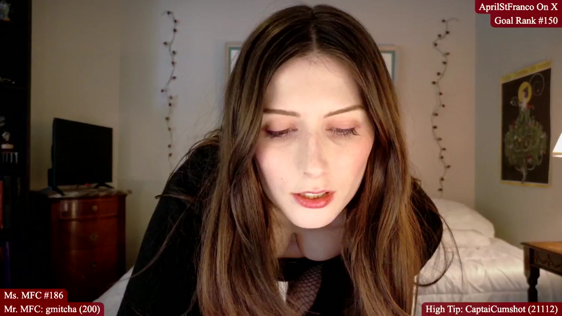 Gallery image thumbnail from AprilStFranco's myfreecams stream on, 02/18/2026, 20:05 image 4 of 20