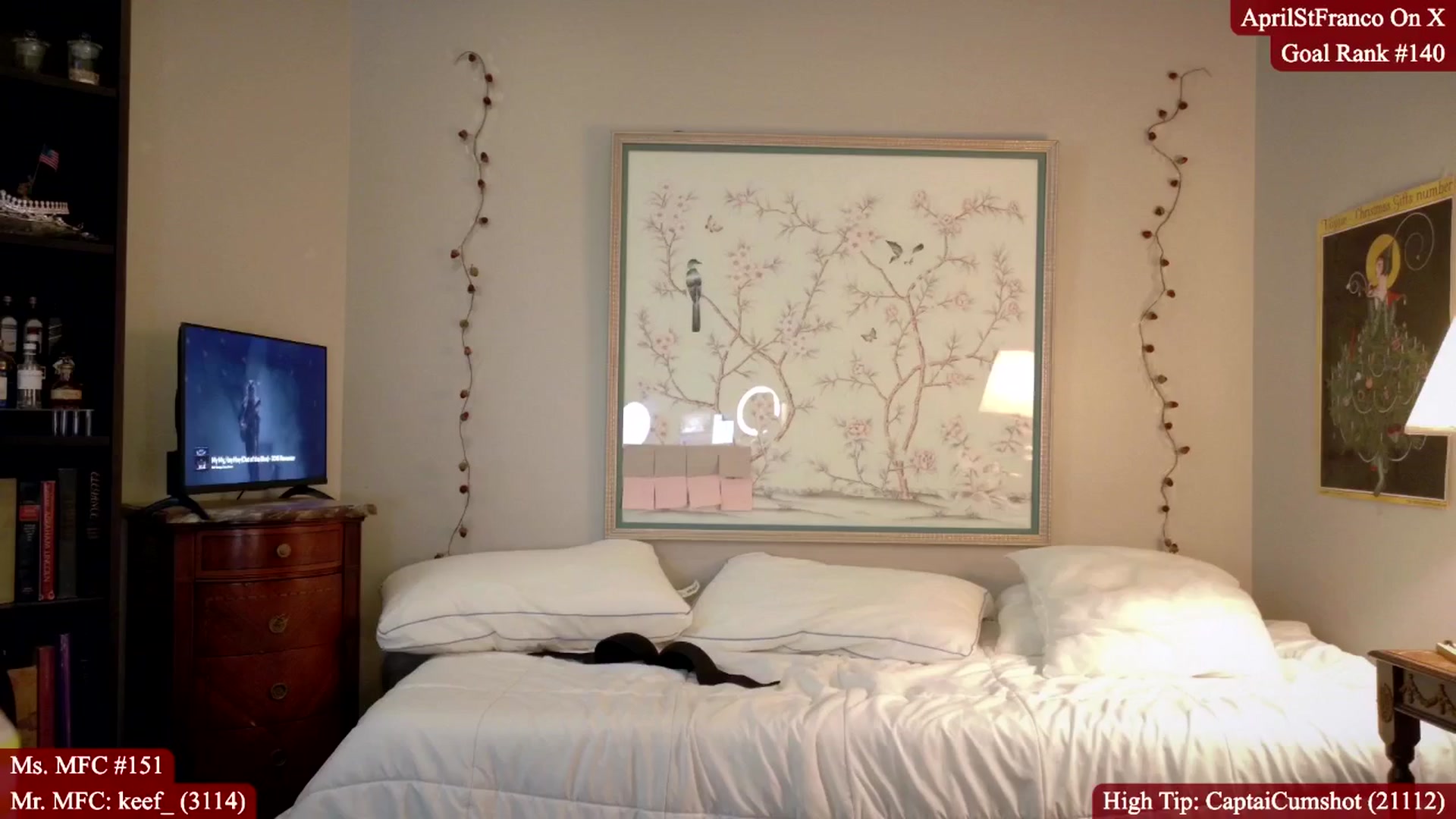 Gallery image thumbnail from AprilStFranco's myfreecams stream on, 02/25/2026, 24:01 image 10 of 20