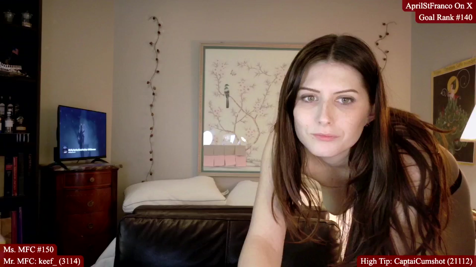 Gallery image thumbnail from AprilStFranco's myfreecams stream on, 02/25/2026, 24:01 image 11 of 20
