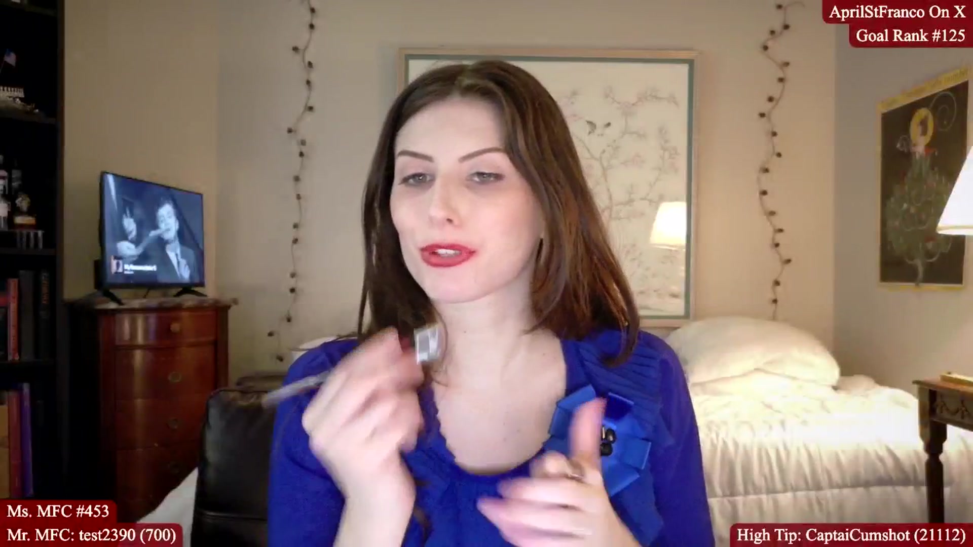 Gallery image thumbnail from AprilStFranco's myfreecams stream on, 03/03/2026, 20:19 image 13 of 20