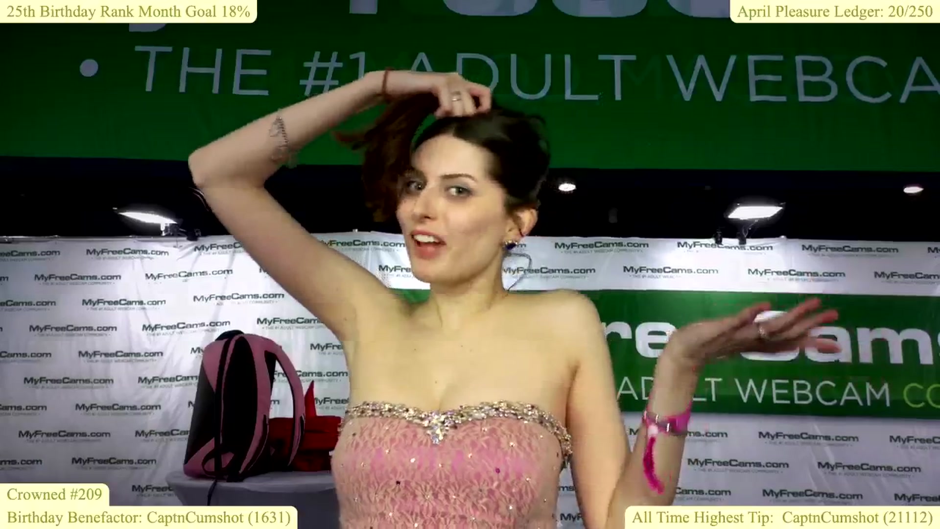 Gallery image thumbnail from AprilStFranco's myfreecams stream on, 04/12/2026, 03:03 image 9 of 20