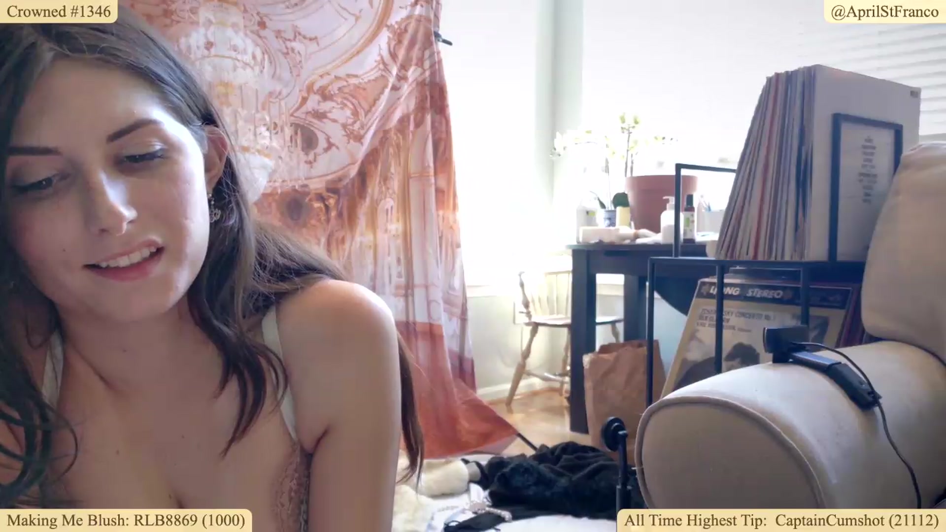 Gallery image thumbnail from AprilStFranco's myfreecams stream on, 08/08/2026, 19:09 image 18 of 20
