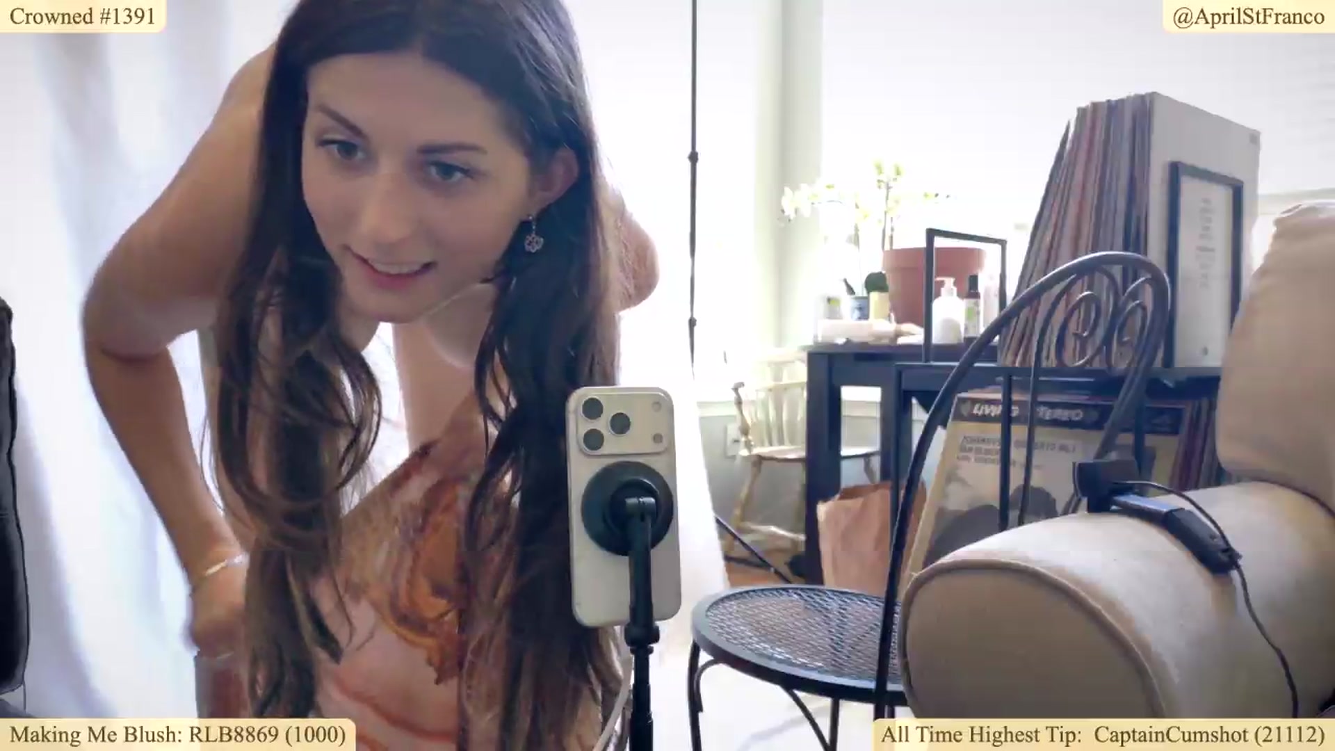 Gallery image thumbnail from AprilStFranco's myfreecams stream on, 08/08/2026, 19:09 image 13 of 20