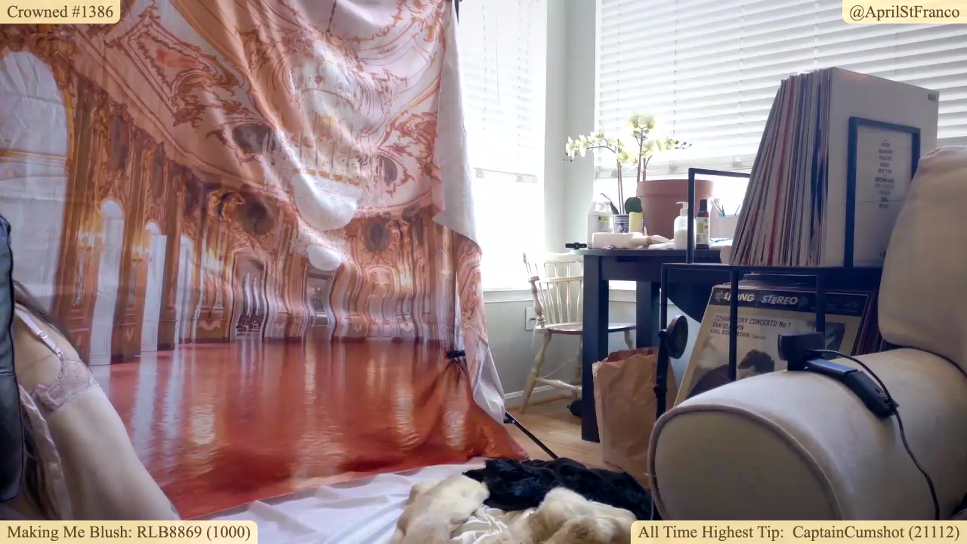 Gallery image thumbnail from AprilStFranco's myfreecams stream on, 08/08/2026, 19:09 image 16 of 20
