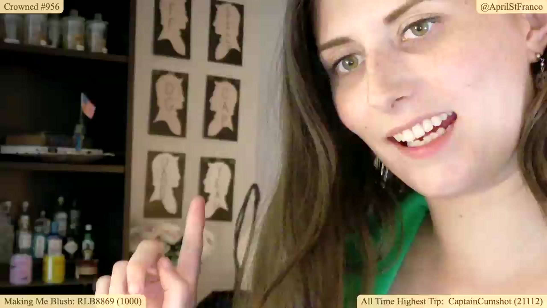 Gallery image thumbnail from AprilStFranco's myfreecams stream on, 08/08/2026, 23:34 image 6 of 20