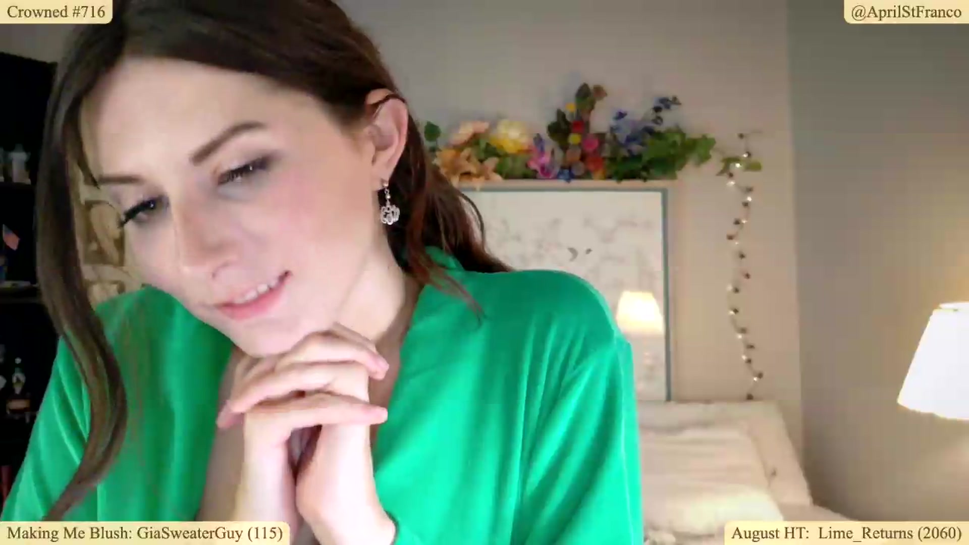 Gallery image thumbnail from AprilStFranco's myfreecams stream on, 08/10/2026, 15:21 image 5 of 20