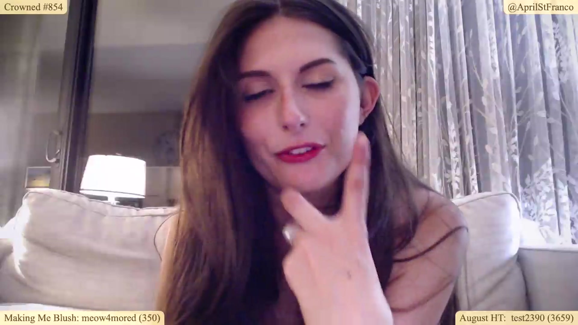 Gallery image thumbnail from AprilStFranco's myfreecams stream on, 08/18/2026, 24:49 image 14 of 20