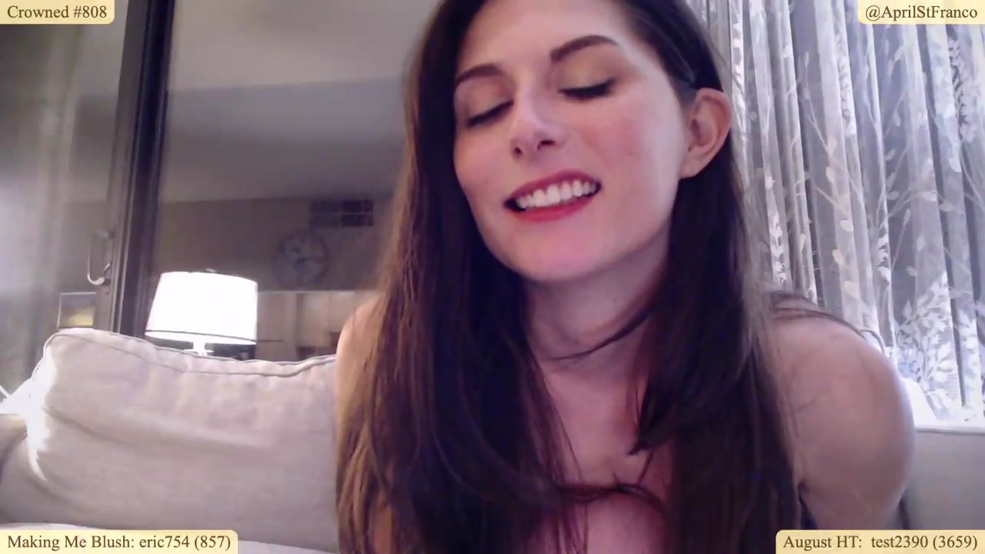 Gallery image thumbnail from AprilStFranco's myfreecams stream on, 08/18/2026, 01:38 image 19 of 20