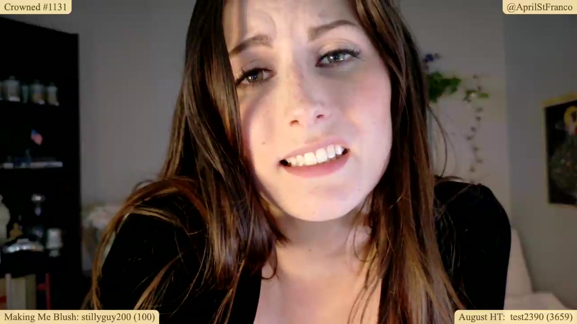Gallery image thumbnail from AprilStFranco's myfreecams stream on, 08/25/2026, 18:36 image 3 of 20
