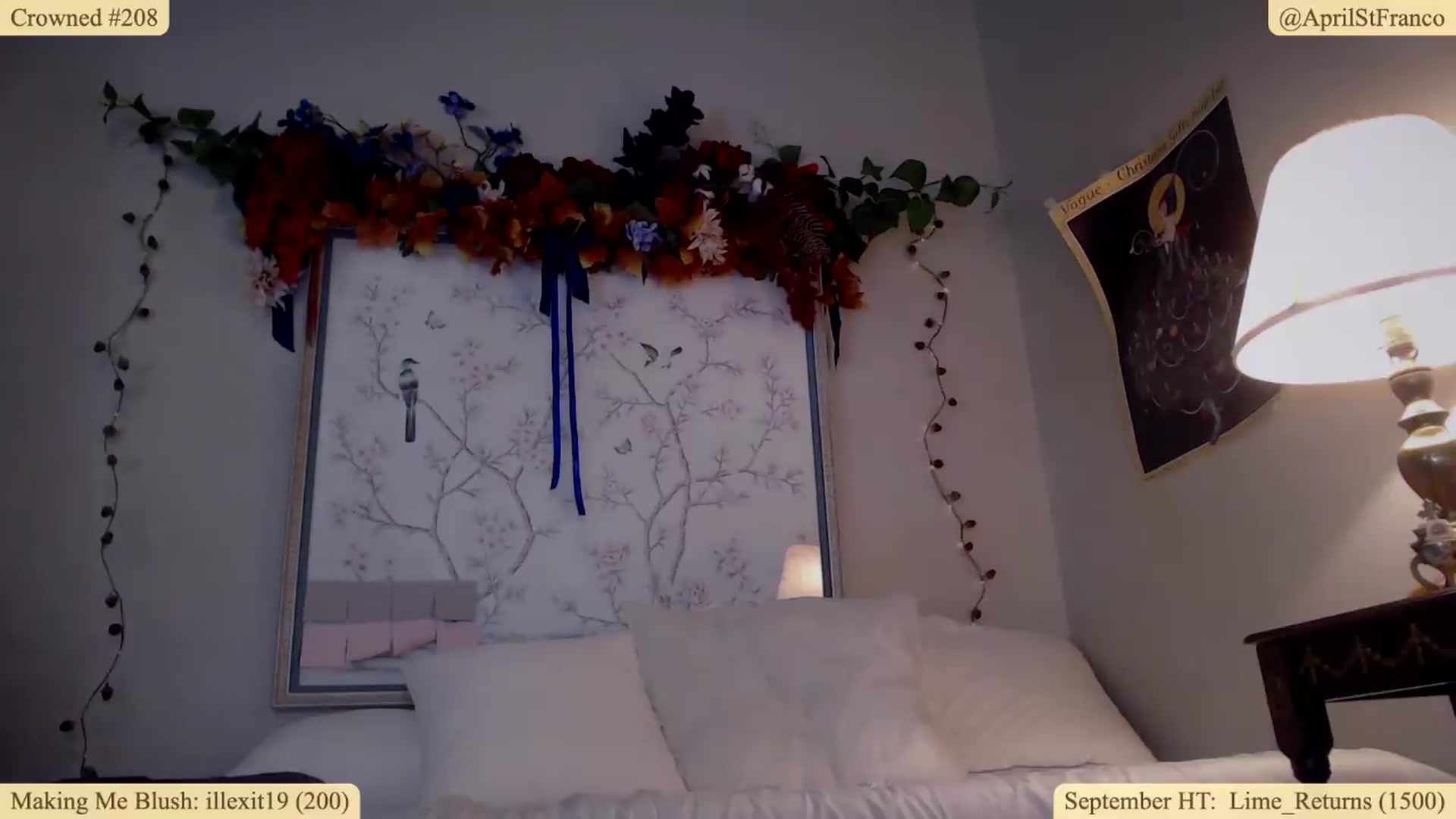 Gallery image thumbnail from AprilStFranco's myfreecams stream on, 09/02/2026, 15:39 image 6 of 20
