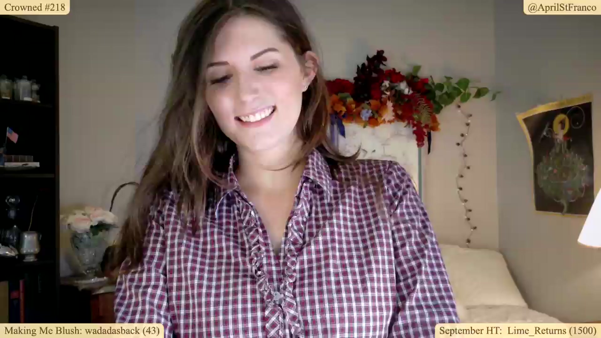 Gallery image thumbnail from AprilStFranco's myfreecams stream on, 09/02/2026, 15:39 image 2 of 20