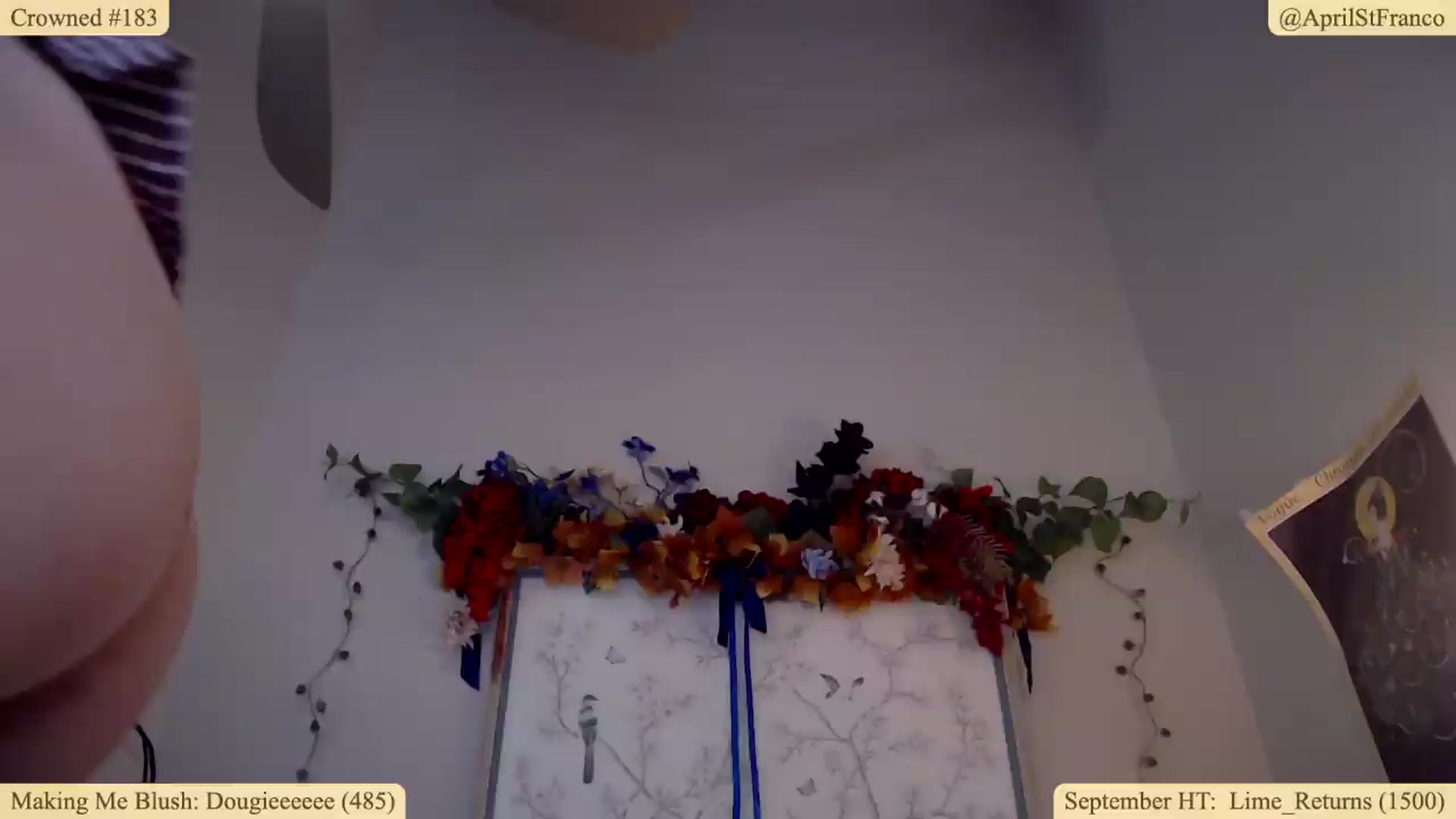 Gallery image thumbnail from AprilStFranco's myfreecams stream on, 09/02/2026, 18:45 image 4 of 20