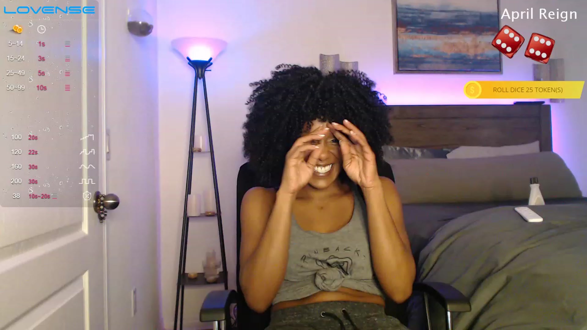 Gallery image thumbnail from April_Reign22's myfreecams stream on, 01/01/2023, 20:42 image 1 of 20