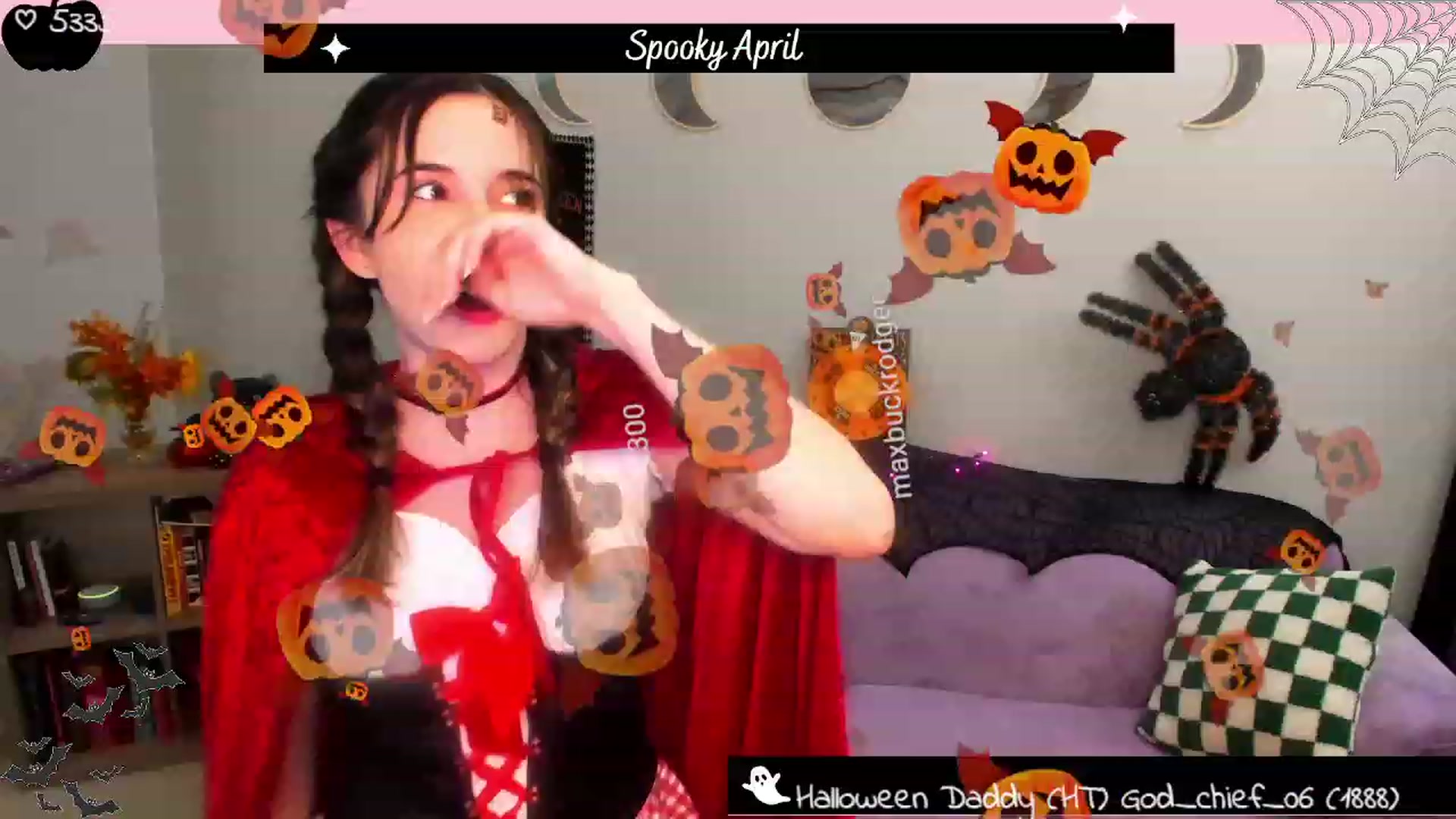 Gallery image thumbnail from Aprilxxo's myfreecams stream on, 10/07/2023, 04:33 image 1 of 20