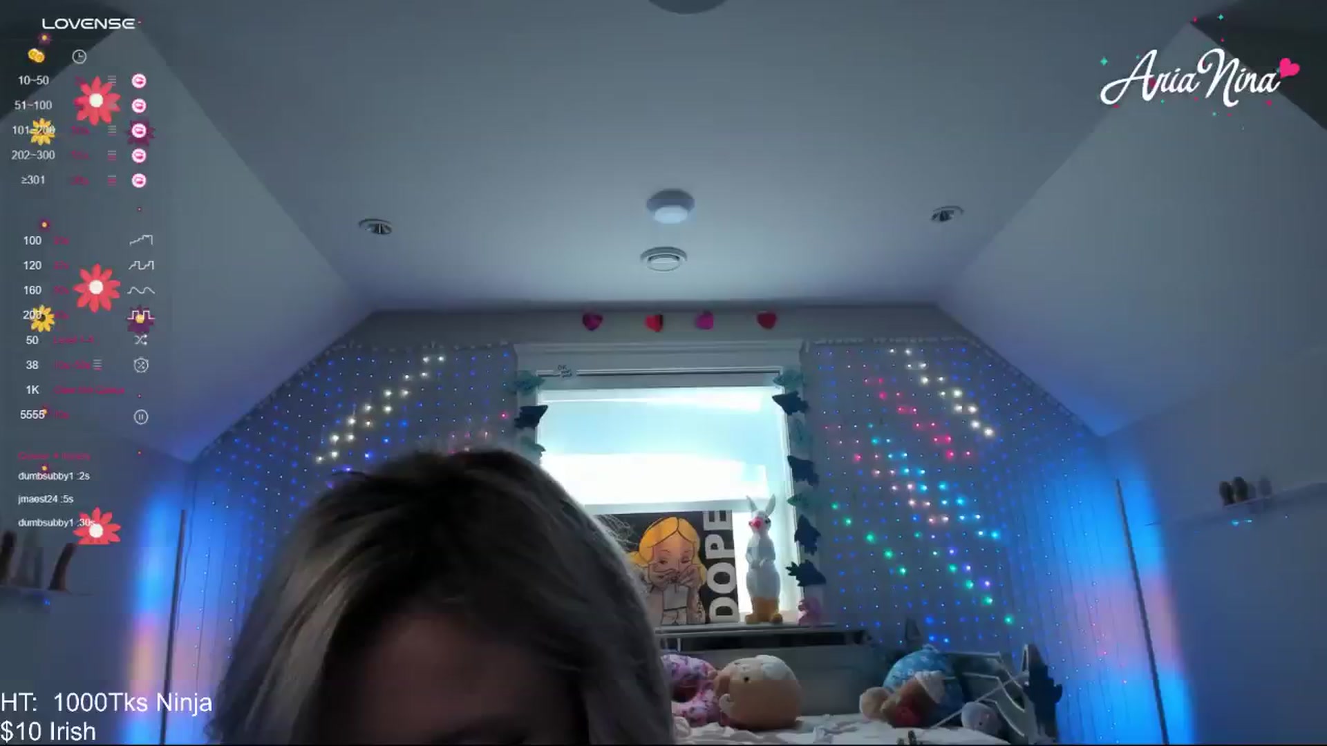 Gallery image thumbnail from AriaNina's myfreecams stream on, 08/02/2024, 02:31 image 5 of 20