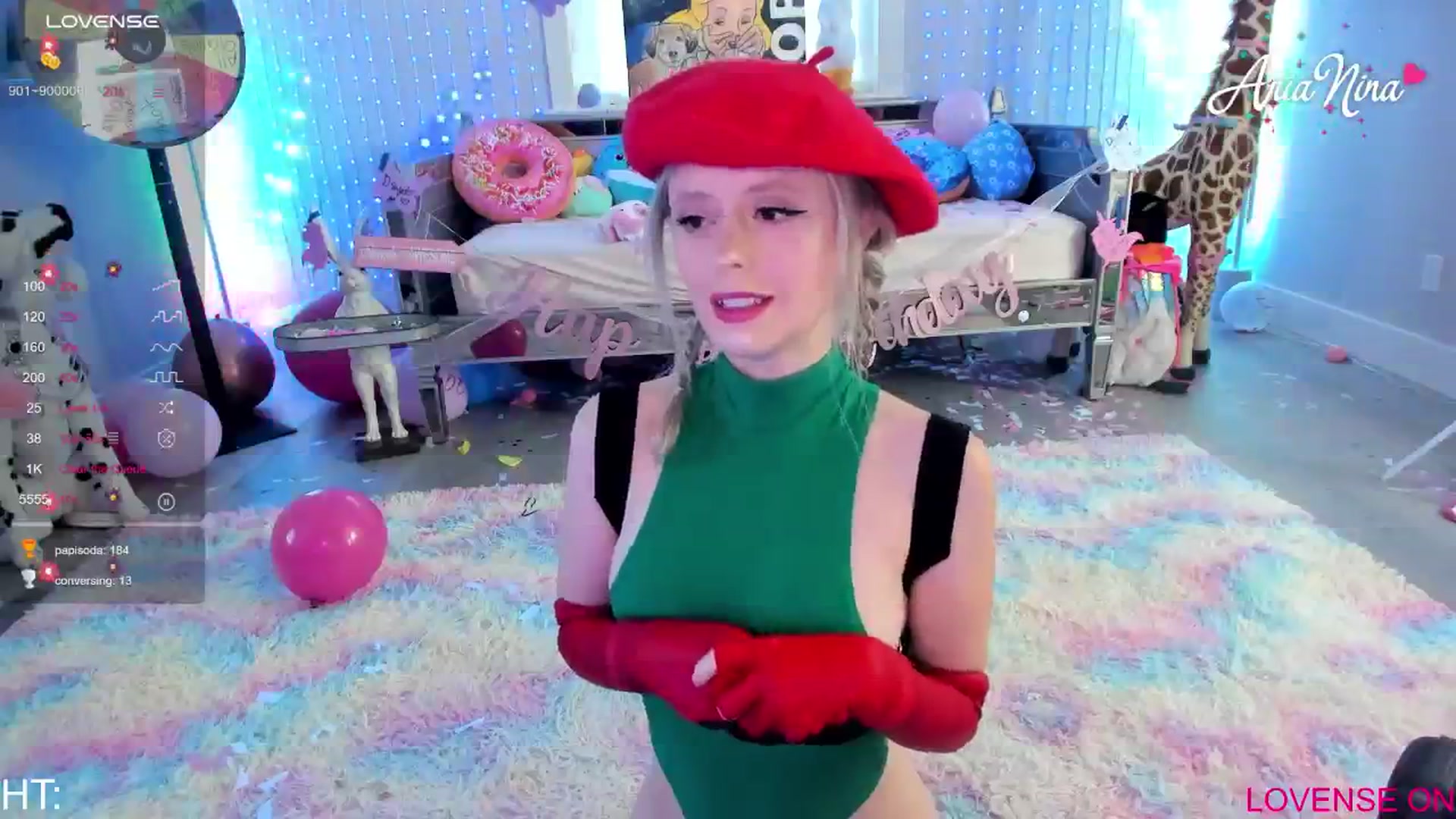 Gallery image thumbnail from AriaNina's myfreecams stream on, 09/16/2024, 24:20 image 17 of 20