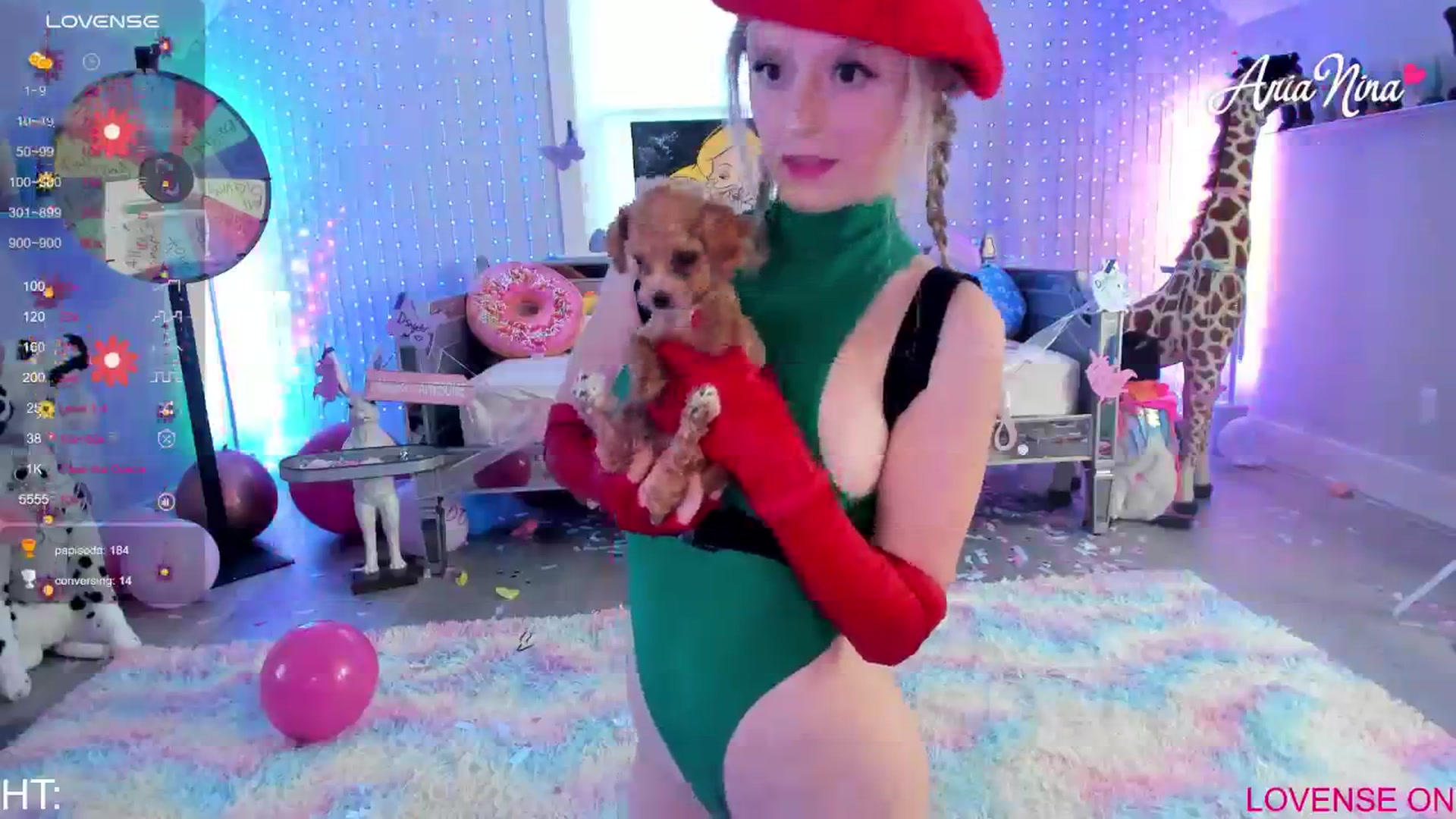 Gallery image thumbnail from AriaNina's myfreecams stream on, 09/16/2024, 24:20 image 18 of 20