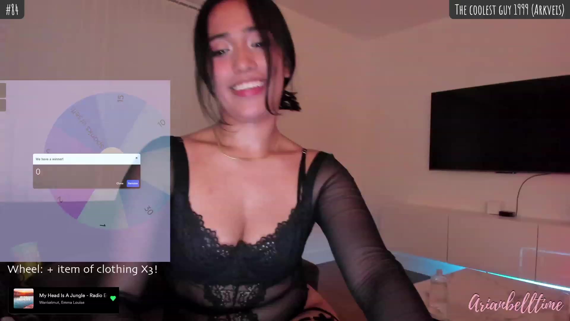 Gallery image thumbnail from ArianBelltime's myfreecams stream on, 09/03/2023, 05:09 image 17 of 20