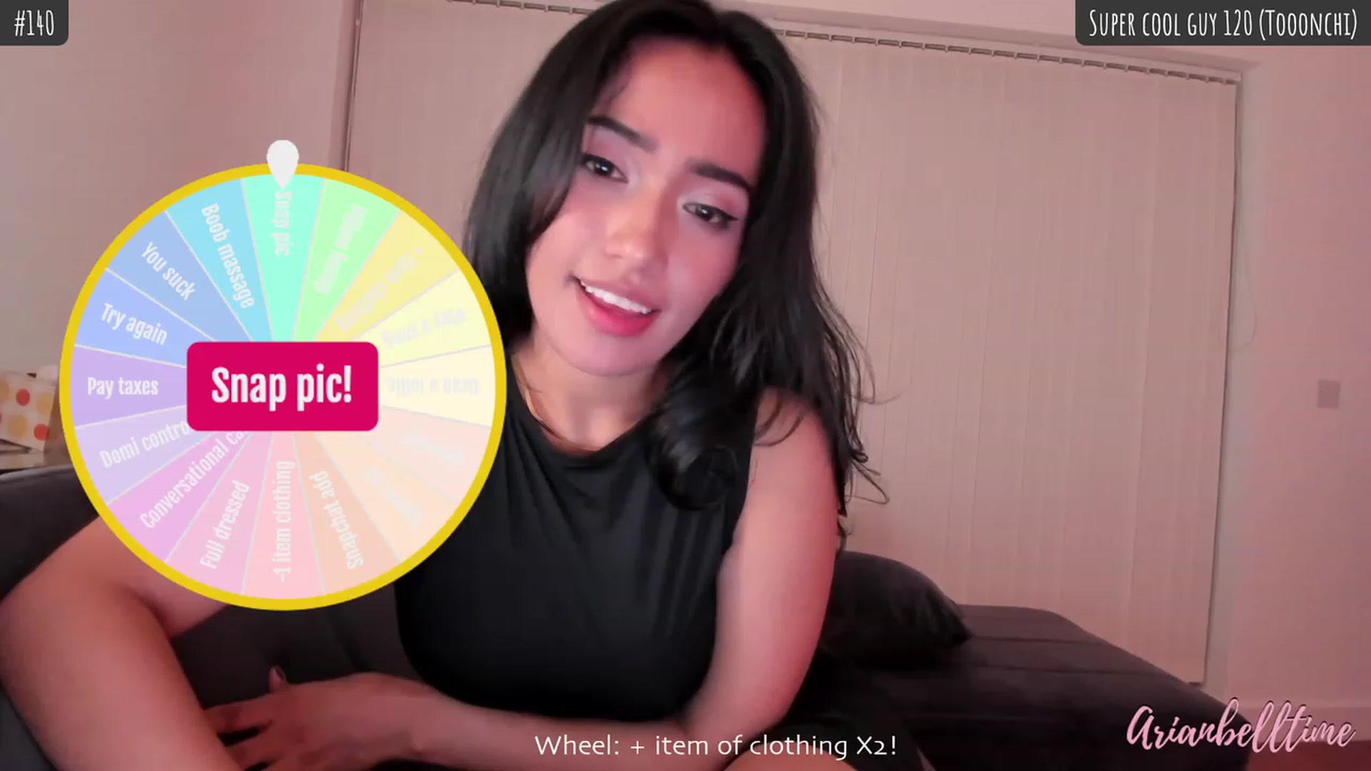 Gallery image thumbnail from ArianBelltime's myfreecams stream on, 09/21/2023, 01:56 image 15 of 20