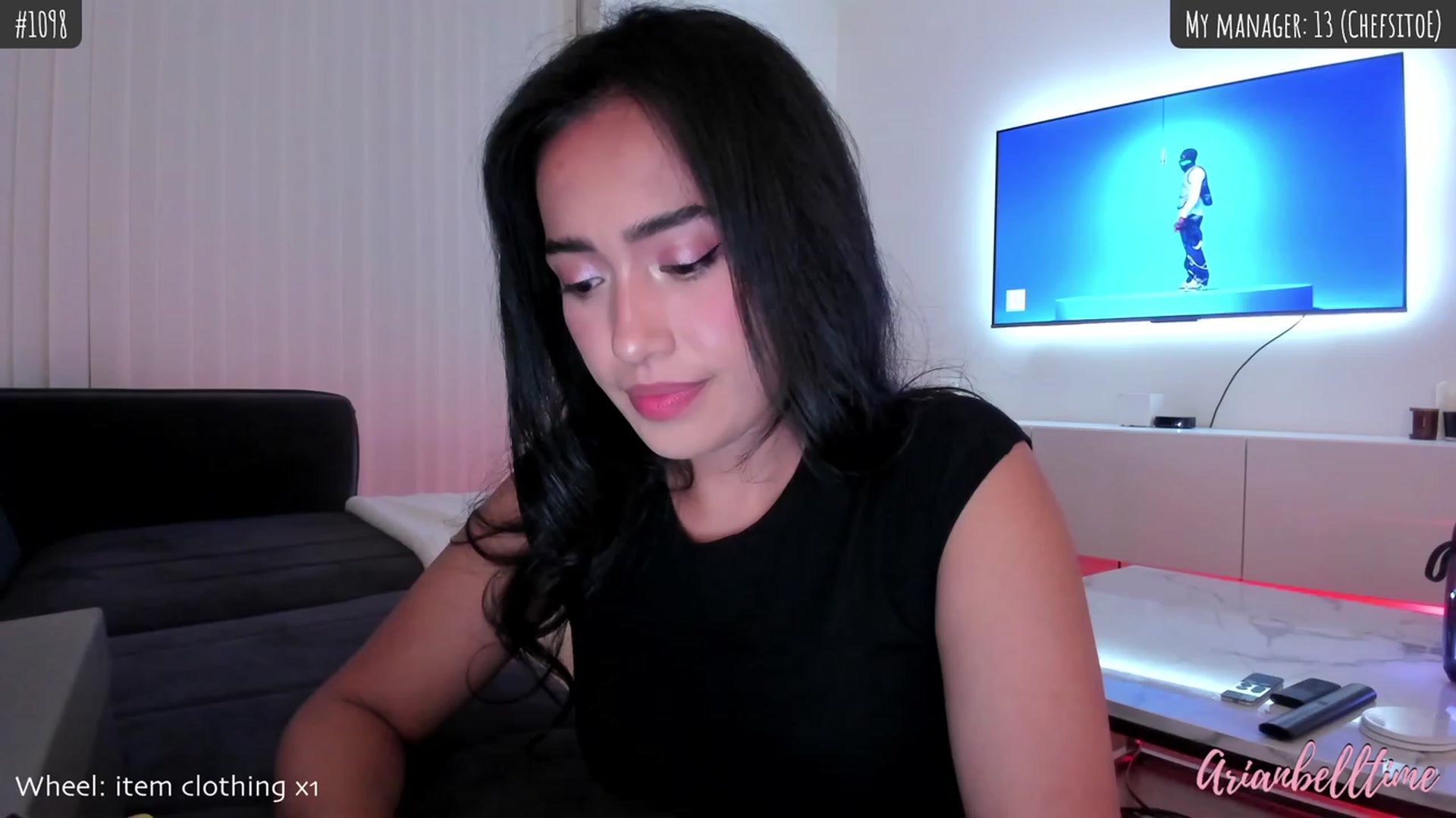Gallery image thumbnail from ArianBelltime's myfreecams stream on, 11/12/2023, 02:10 image 6 of 20