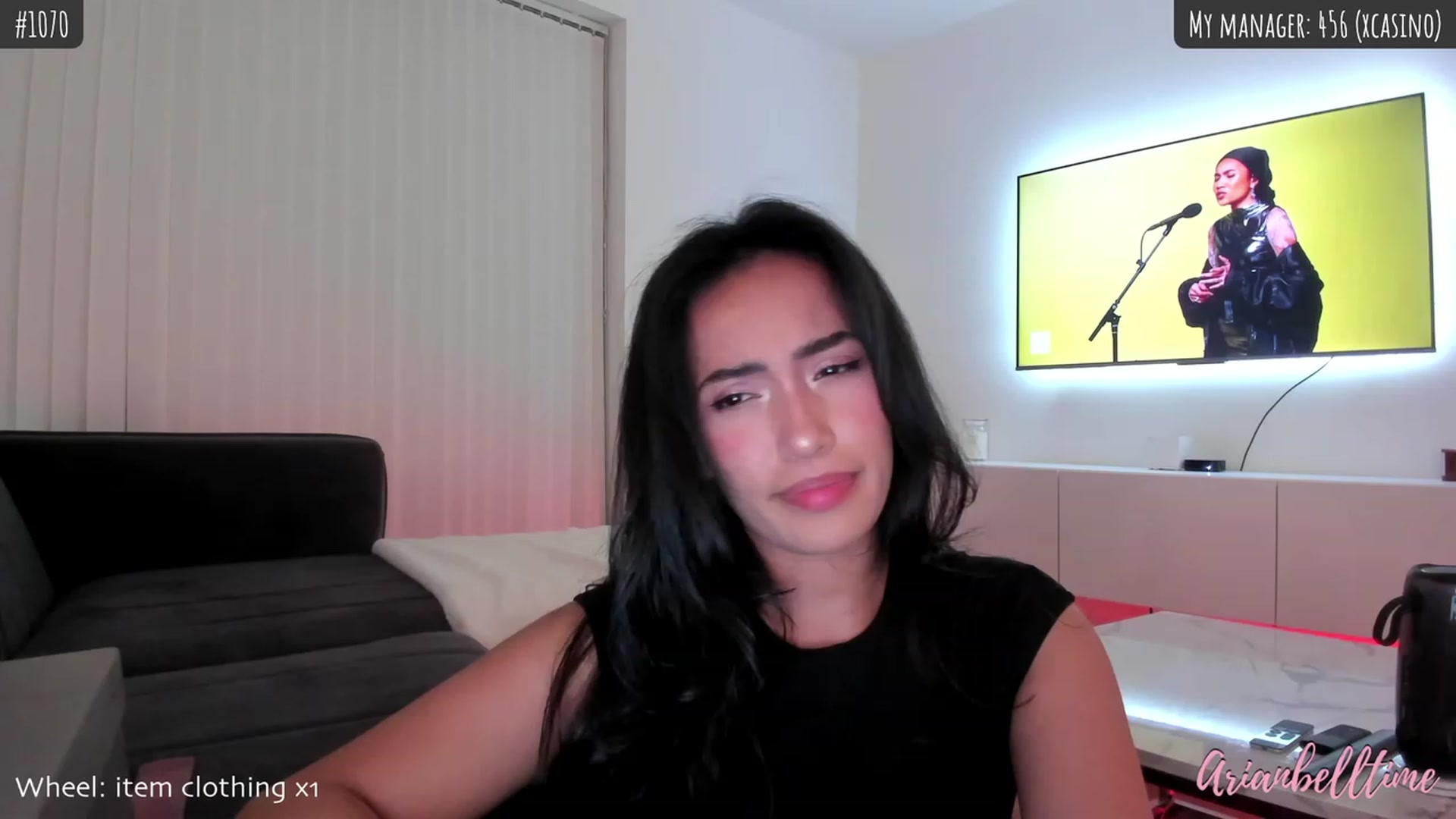Gallery image thumbnail from ArianBelltime's myfreecams stream on, 11/12/2023, 02:10 image 14 of 20