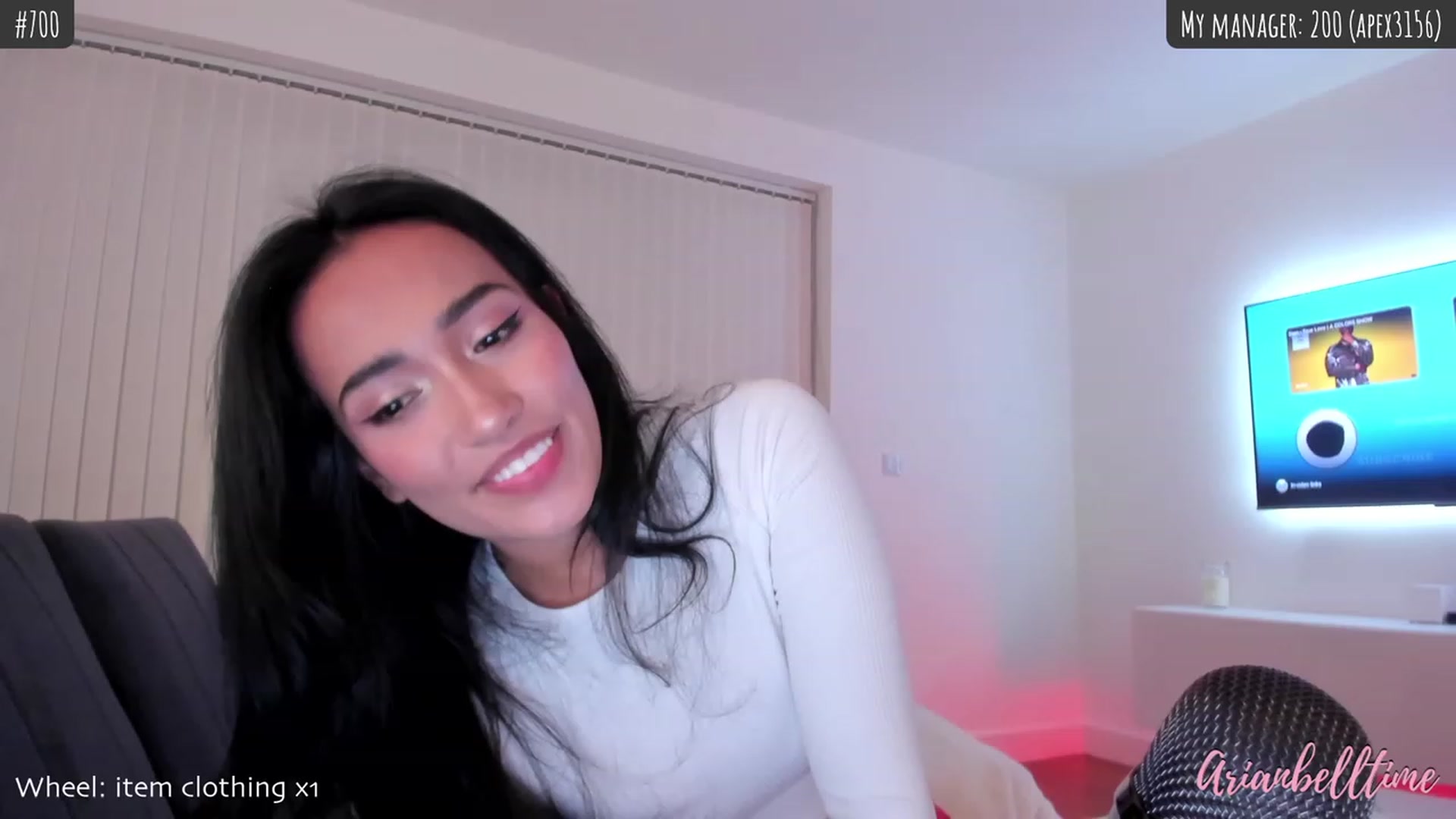Gallery image thumbnail from ArianBelltime's myfreecams stream on, 11/13/2023, 06:02 image 4 of 20