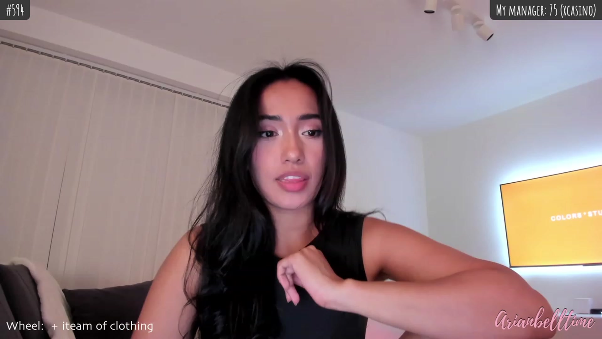 Gallery image thumbnail from ArianBelltime's myfreecams stream on, 11/15/2023, 05:01 image 18 of 20
