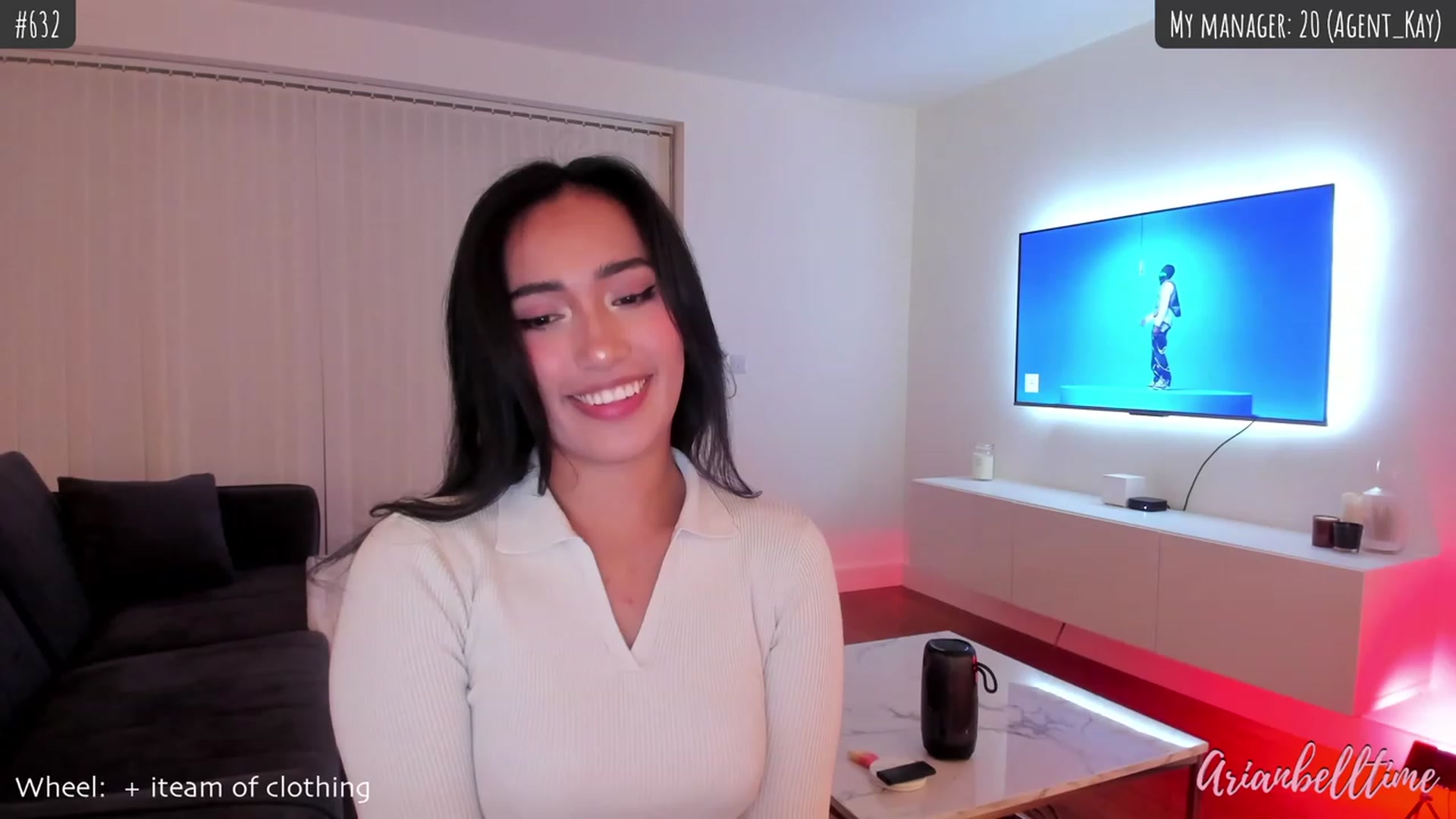 Gallery image thumbnail from ArianBelltime's myfreecams stream on, 11/16/2023, 01:45 image 13 of 20
